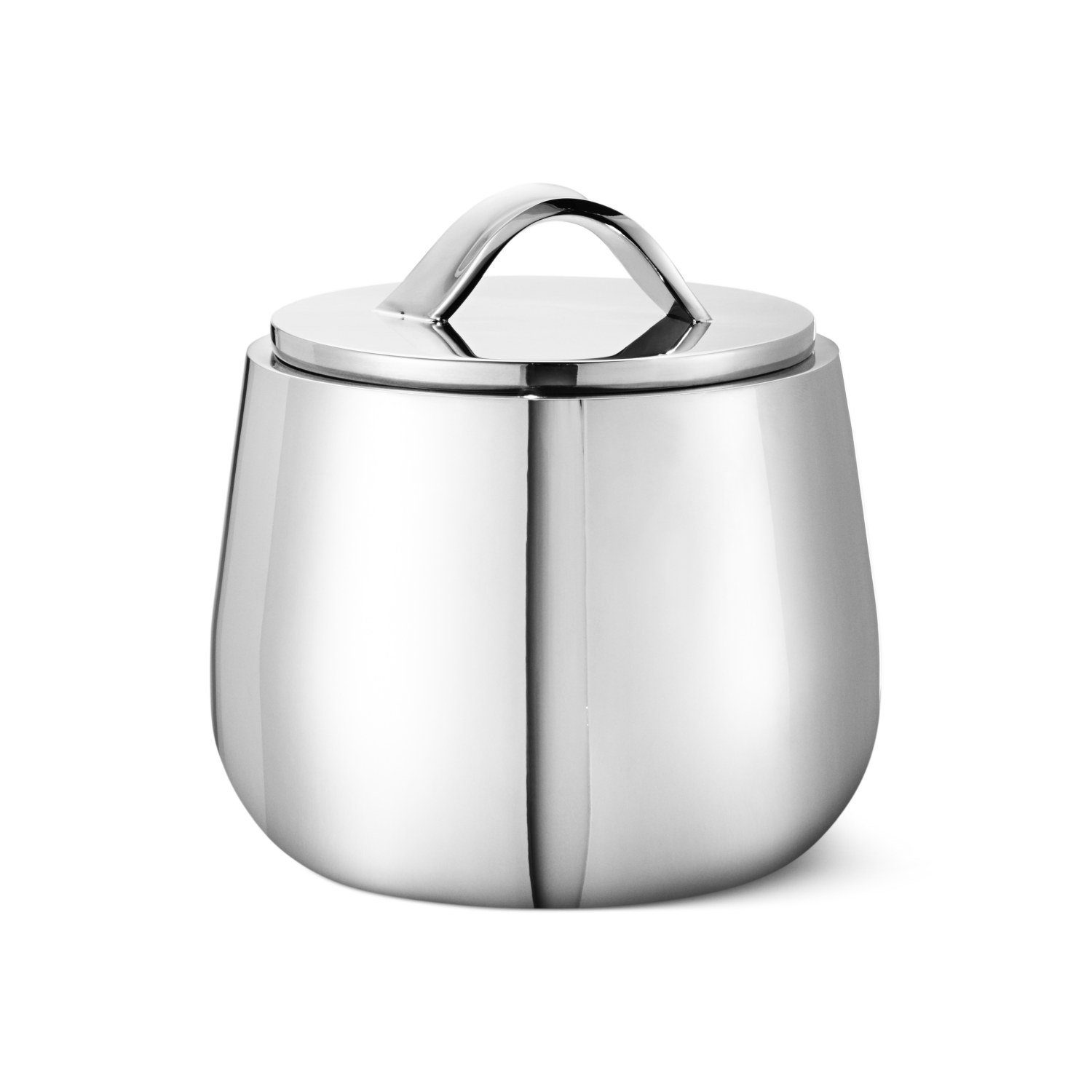 Georg Jensen Zuckerdose Edelstahl Helix