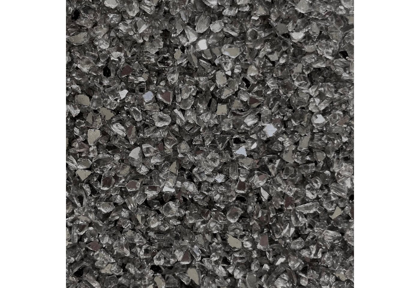 Eurosand Deko-Granulate SPIEGELGRANULAT, Spiegelglasgranulat 1-4mm. 1kg.
