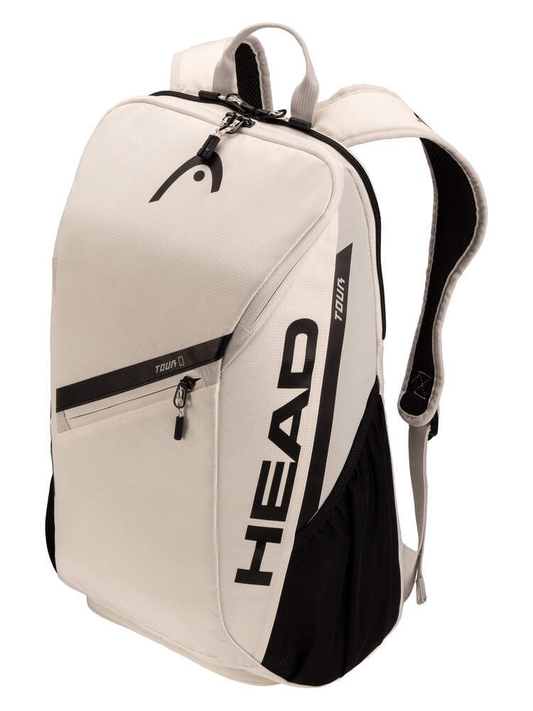Head Tennisrucksack Tour (Schlägerfach, mit Schuhfach, 25 Liter) 2026 weiss/schwarz