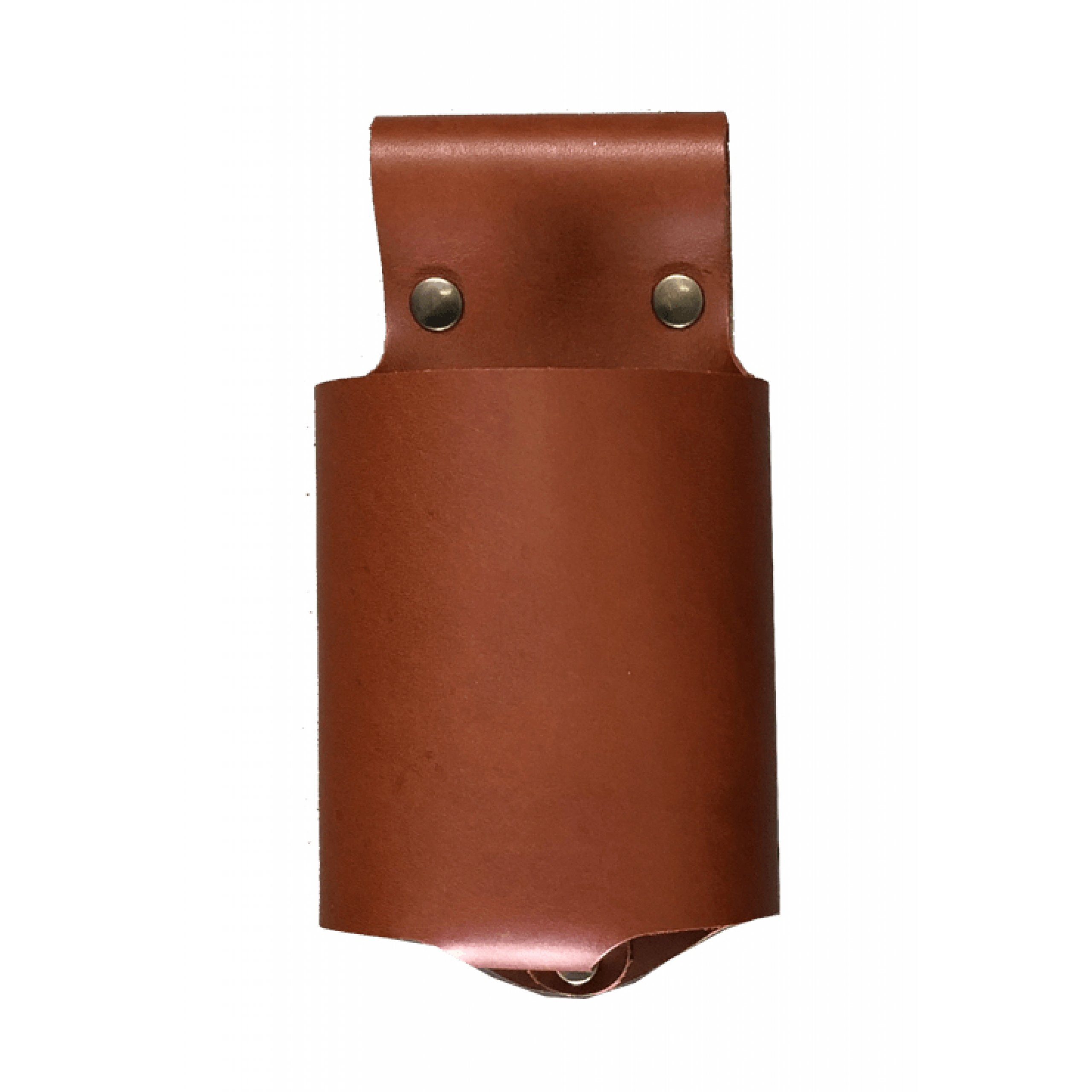 Keramikgrill Monolith Flaschen-Holster Flaschenhalter aus robustem Büffelleder