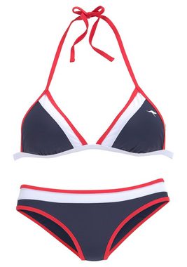 KangaROOS Triangel-Bikini »Energy« im Colourblocking-Style