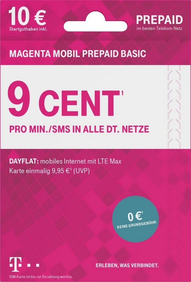 Telekom Prepaid Karte Mobil Prepaid Basic Kaufen Otto