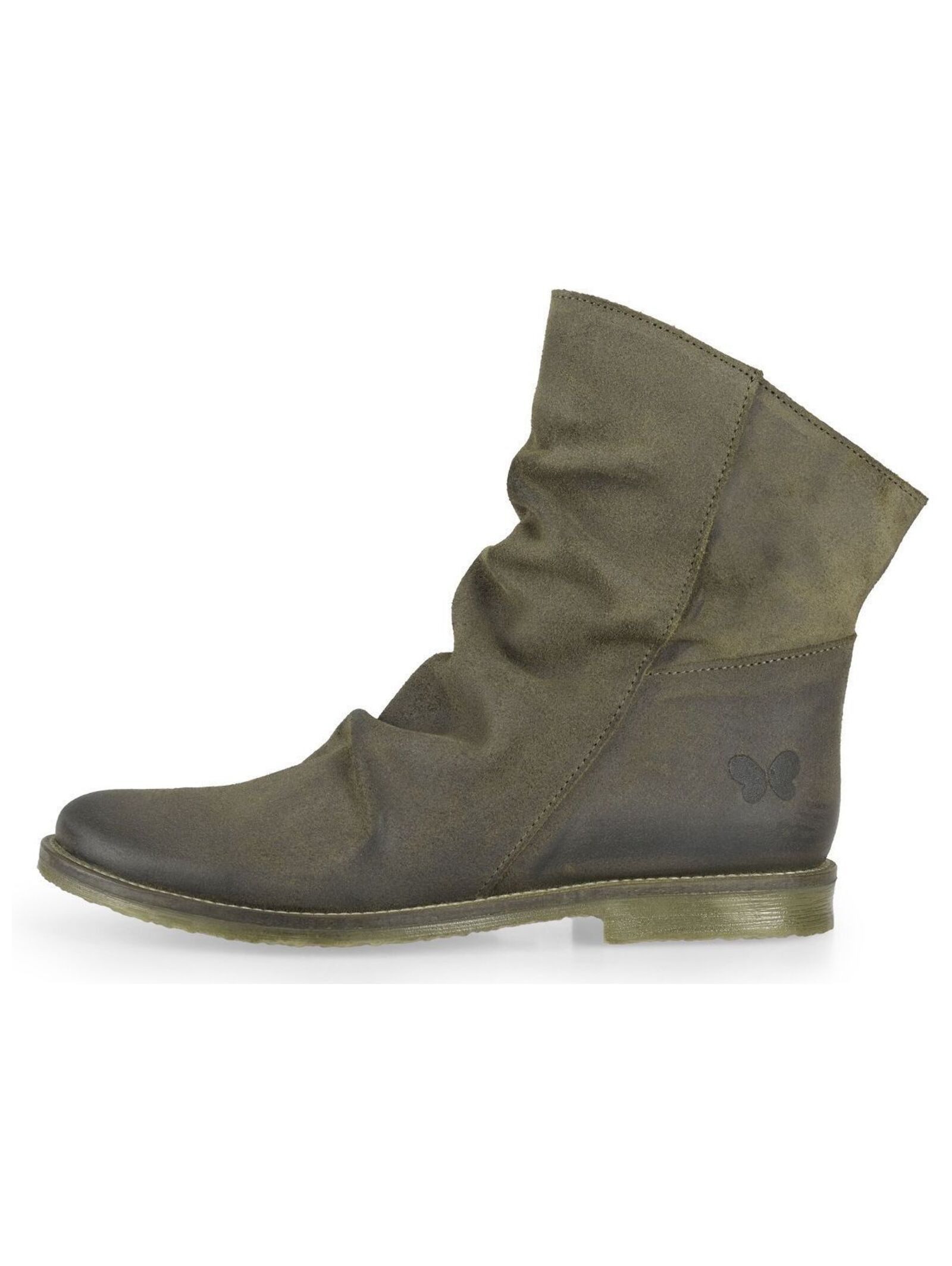 Felmini Stiefelette Veloursleder . Stiefelette günstig online kaufen