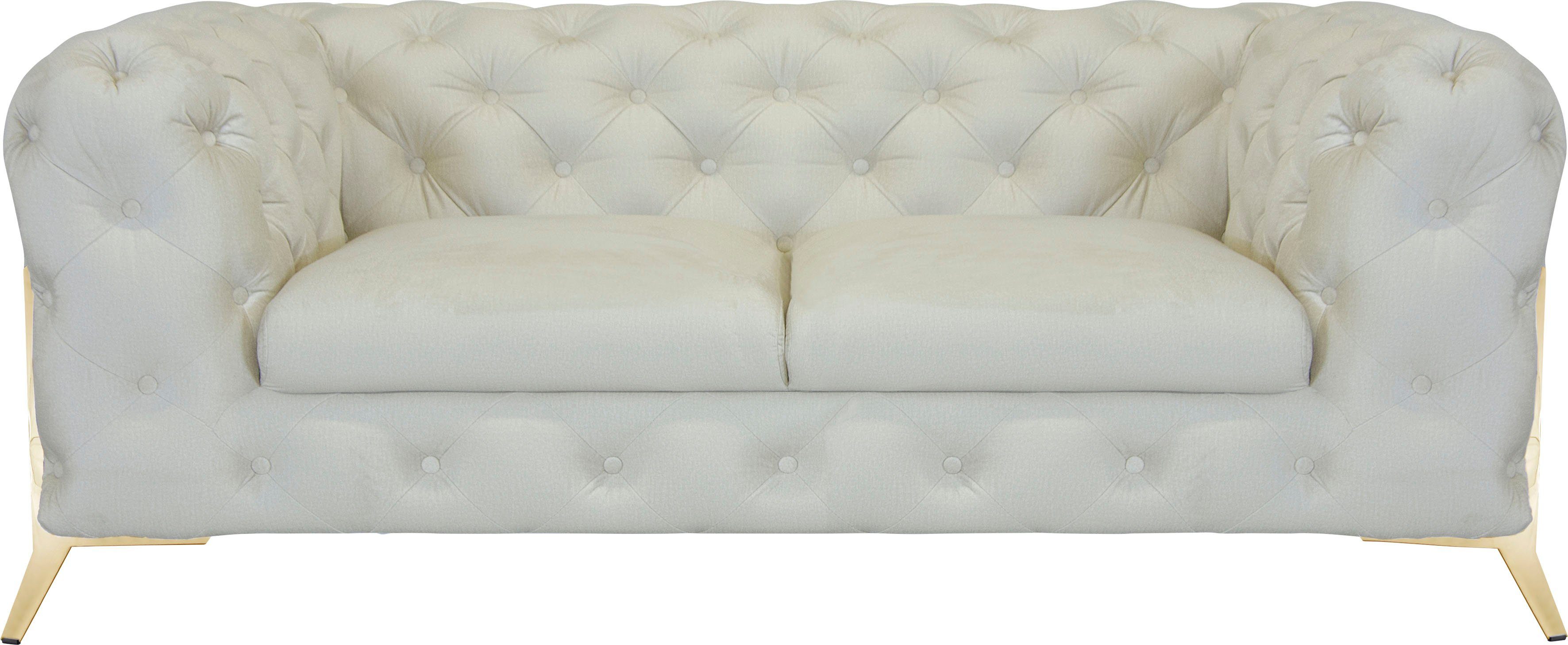 Home affaire Chesterfield-Sofa Amaury, aufwändige Knopfheftung, moderne Che günstig online kaufen