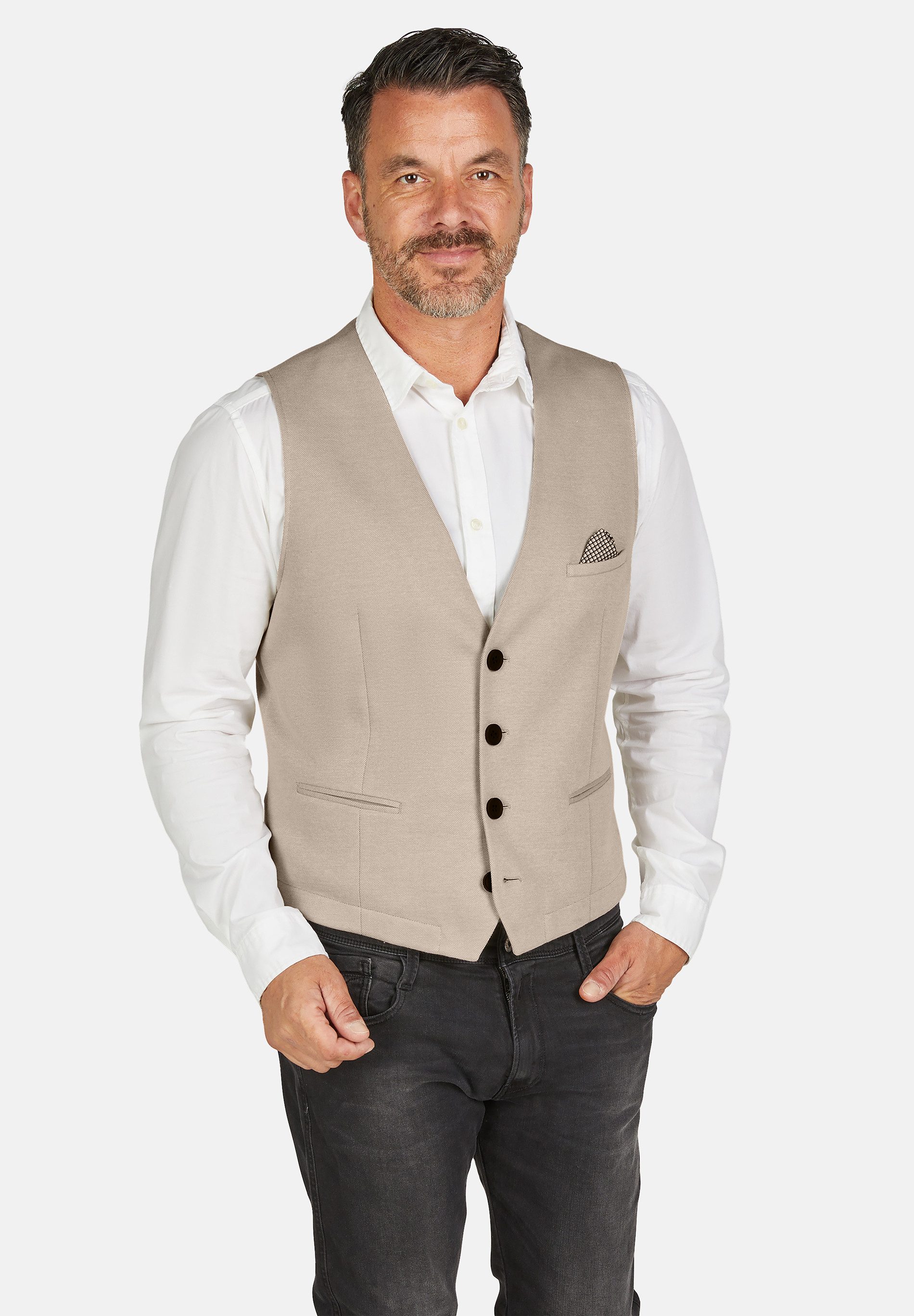 Calamar Anzugweste Weste Cotton Blend