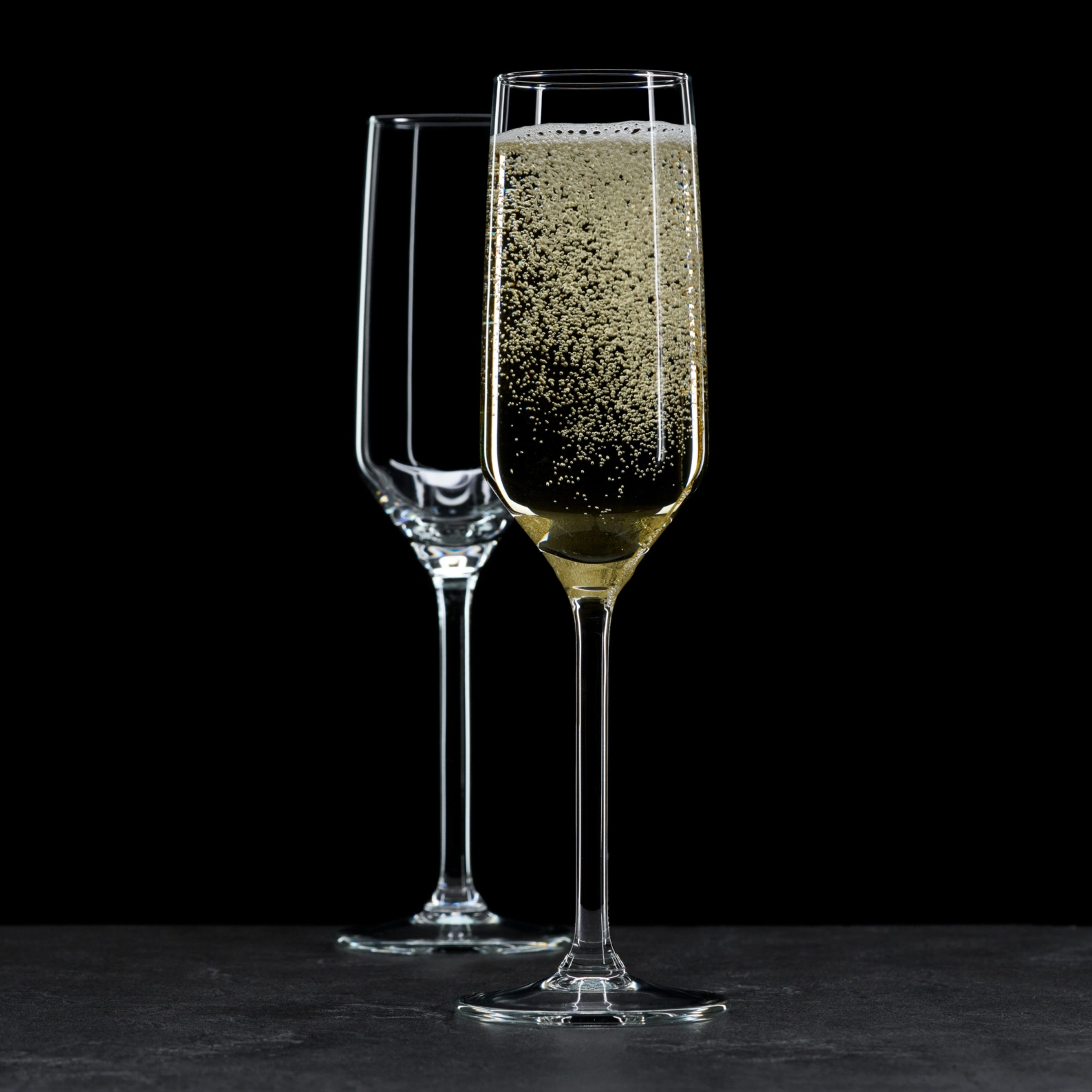 Ritzenhoff & Breker Sektglas Rumba, 4-tlg., Glas, 4er Set, je 220 ml