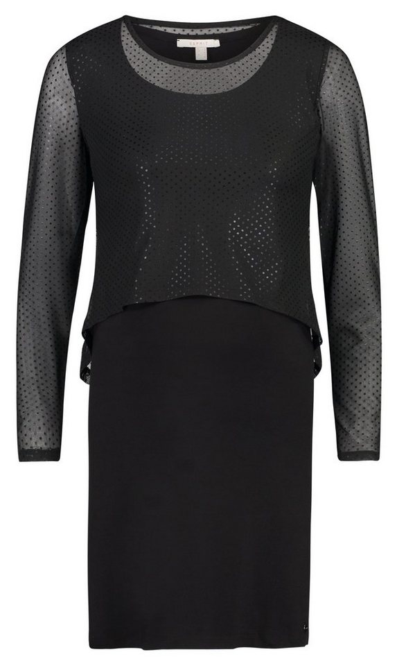 ESPRIT maternity Still-Kleid in schwarz