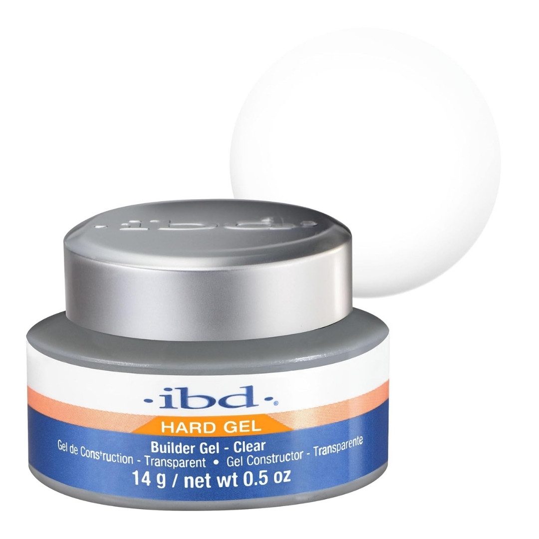 IBD UV-Gel IBD Builder Gel Clear Premium UV Aufbaugel für Nägel 14 g