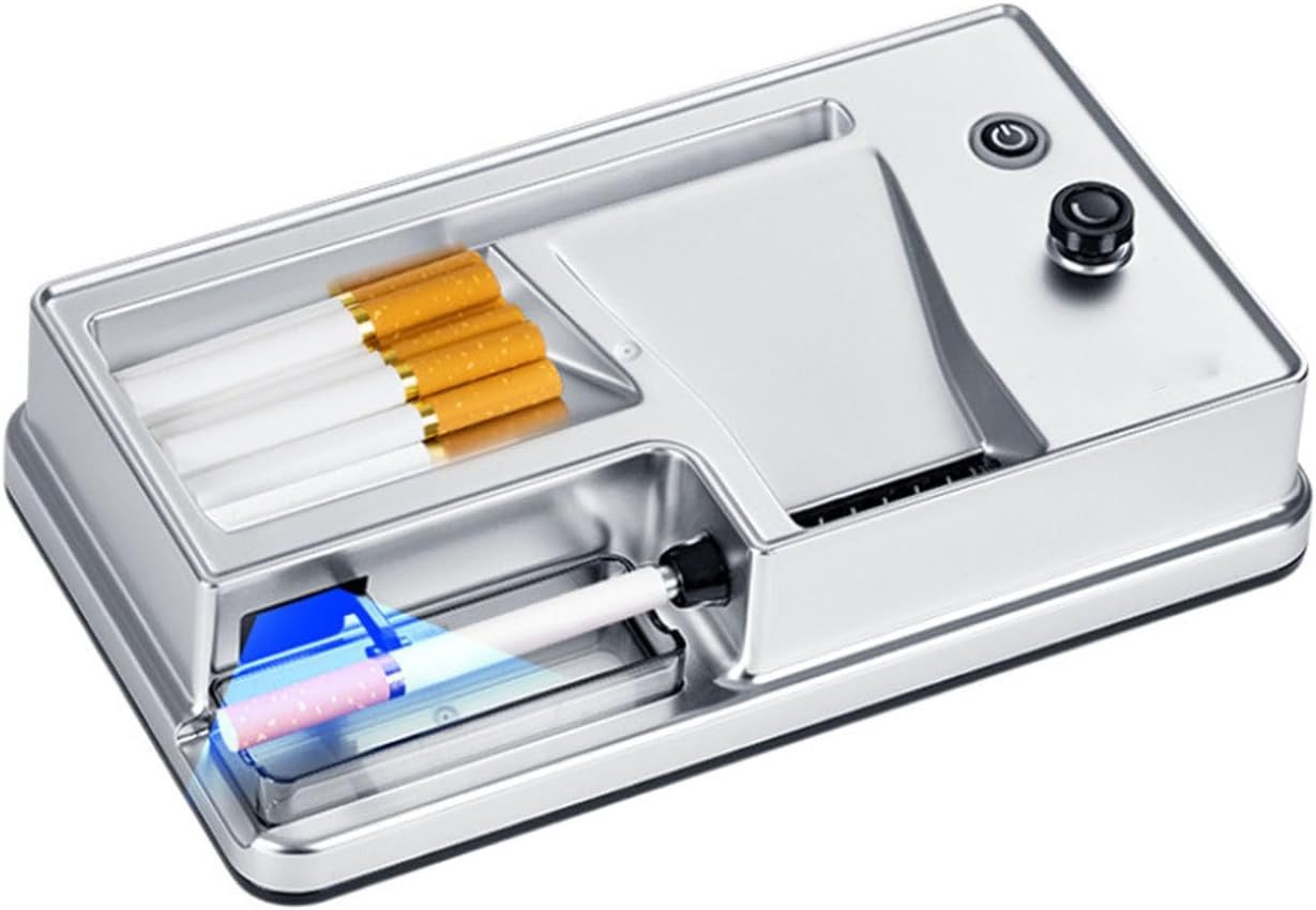 VEKROBOT Drehmaschine Elektrische Drehmaschine mit Infrarotsensor für Zigaretten 8,0/6,5 mm, (1-tlg., Tragbar für Haushalt & Unterwegs)