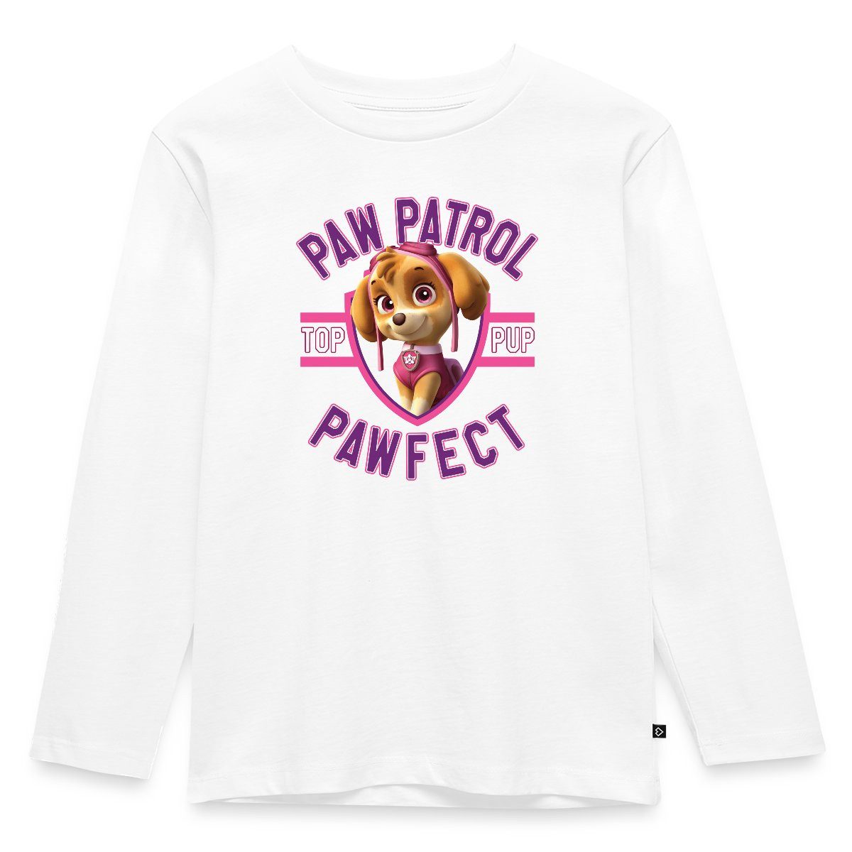 T-Shirt Paw Patrol Skye Pawfect Kinder Premium Langarmshirt