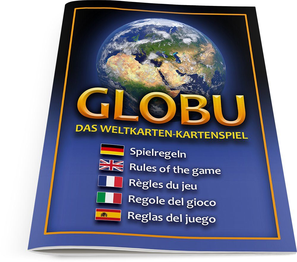 entertainment Weltkarten-Kartenspiel - puls GLOBU Das Spiel,