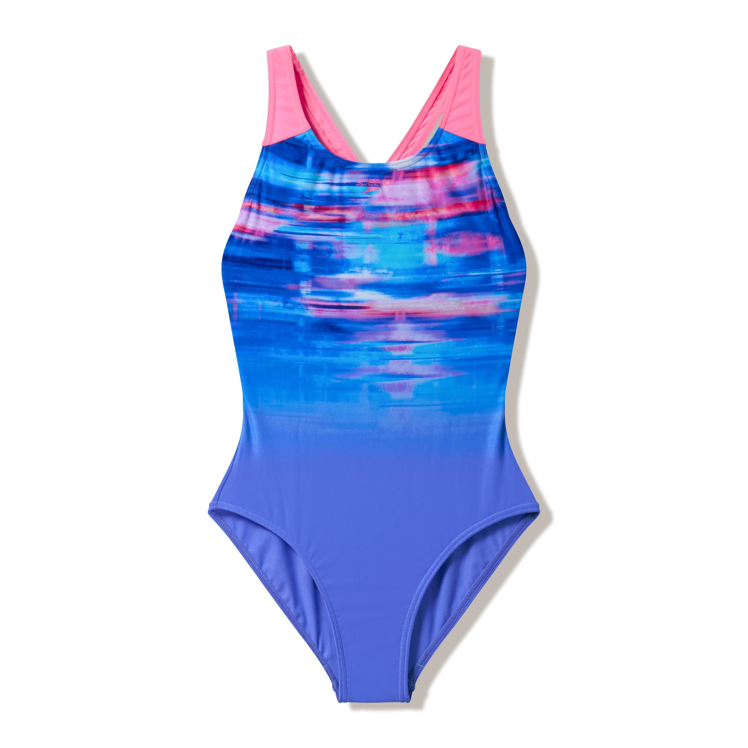 Speedo Badeanzug Print Splsthback Badeanzug