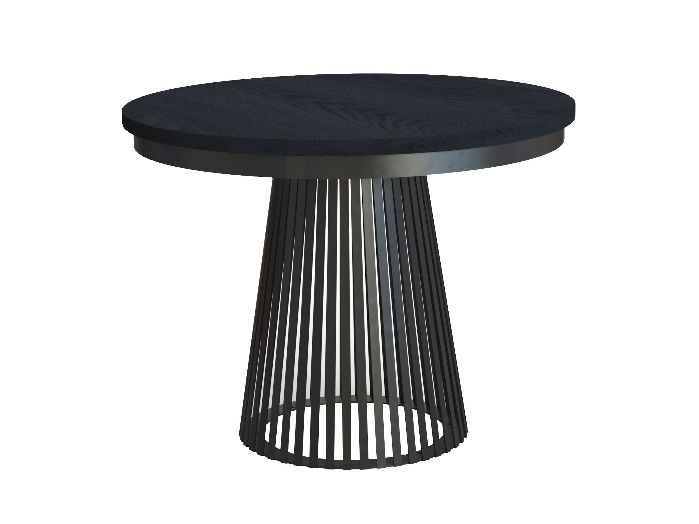 Beautysofa Esstisch Lumi im Loft-Stil, ausziehbar Ø 100–180 cm (hitze- und günstig online kaufen