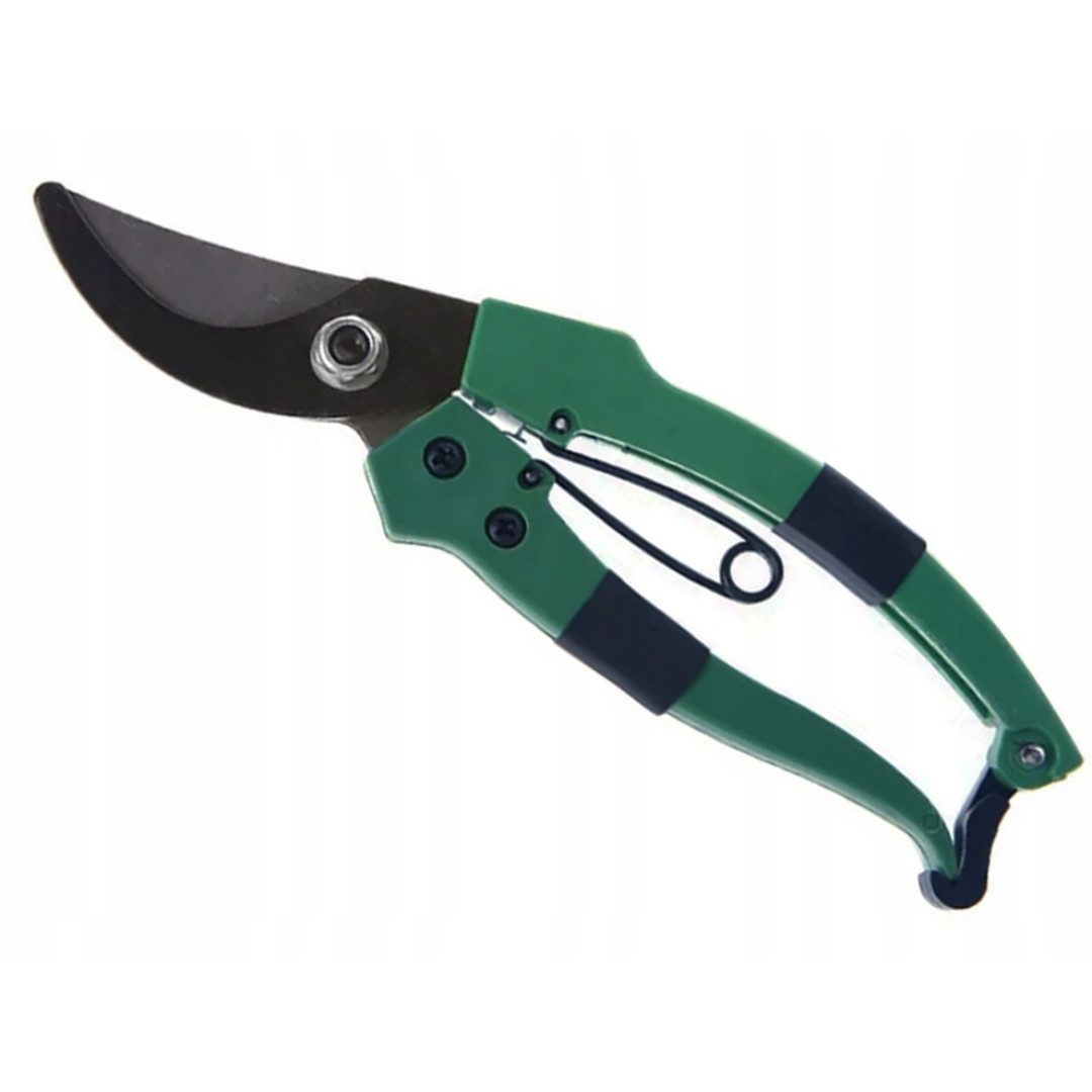 VERK GROUP Gartenschere Gartenschere 18 cm Bypass Amboss Rosenschere Astschere, Scharfe Klinge, Sicherheitsverriegelung