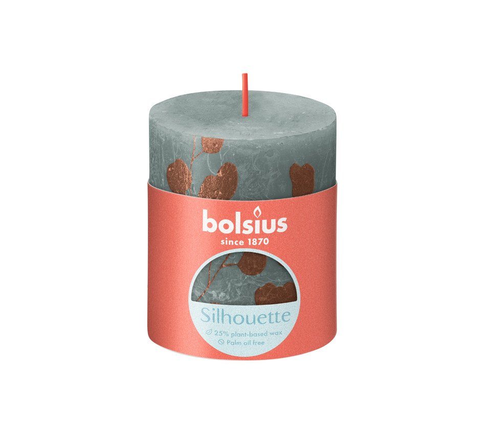 Bolsius Stumpenkerze Bolsius Rustik Stumpenkerze Silhouette