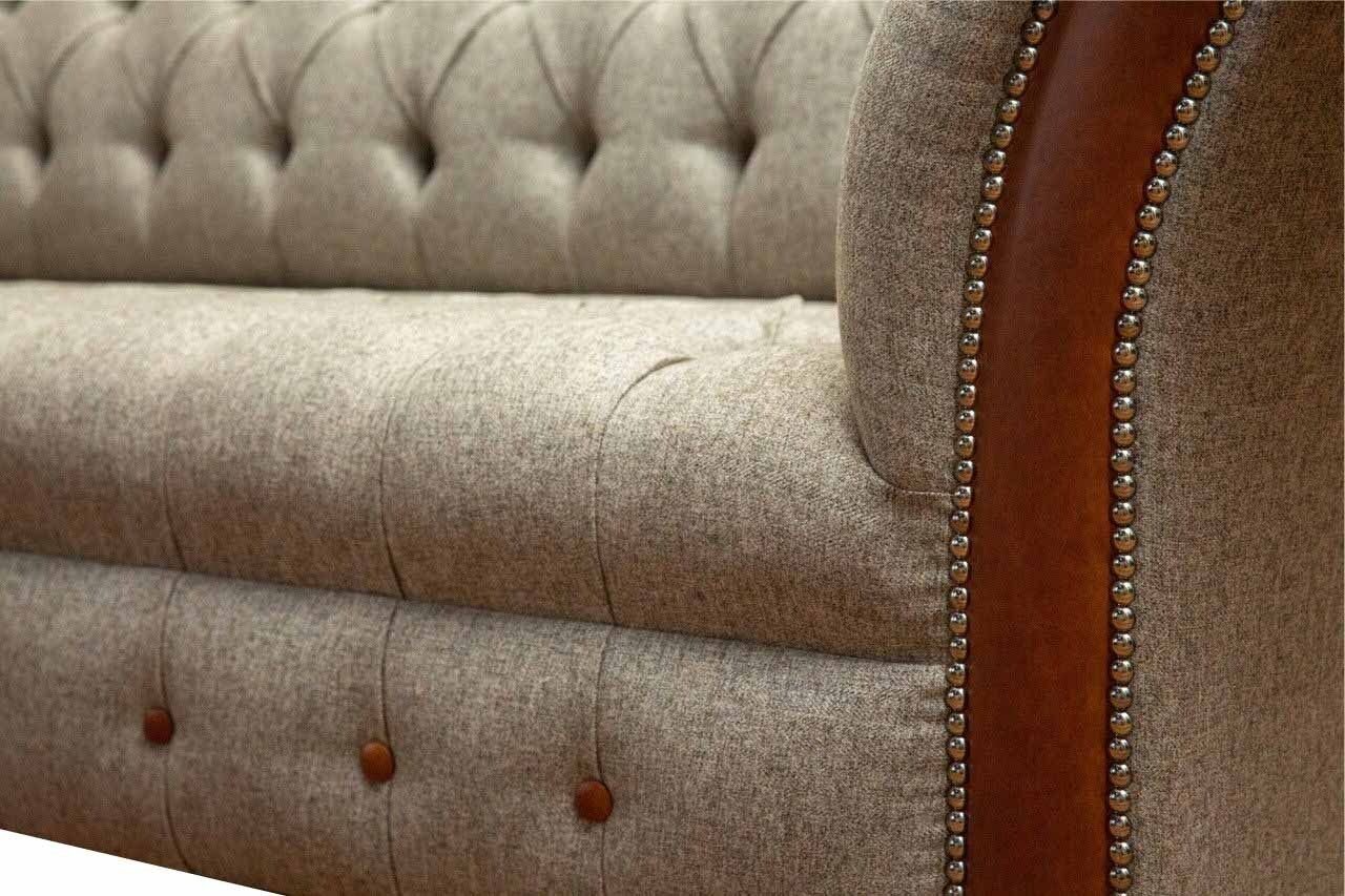 JVmoebel Sofa Chesterfield Sofa Polster Luxus Sitzer, 3 In Sofa Design Europe Klassische Couch Made