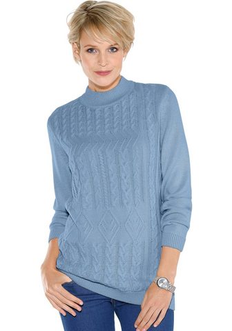 Пуловер с Zopf- и Fantasie-Muster