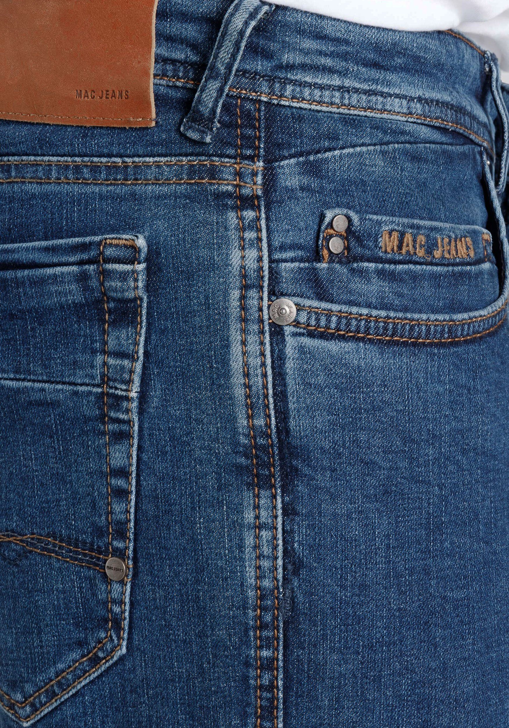 MAC 0982L Stonewash Denim Blue Ben Basic H608 5-Pocket-Jeans