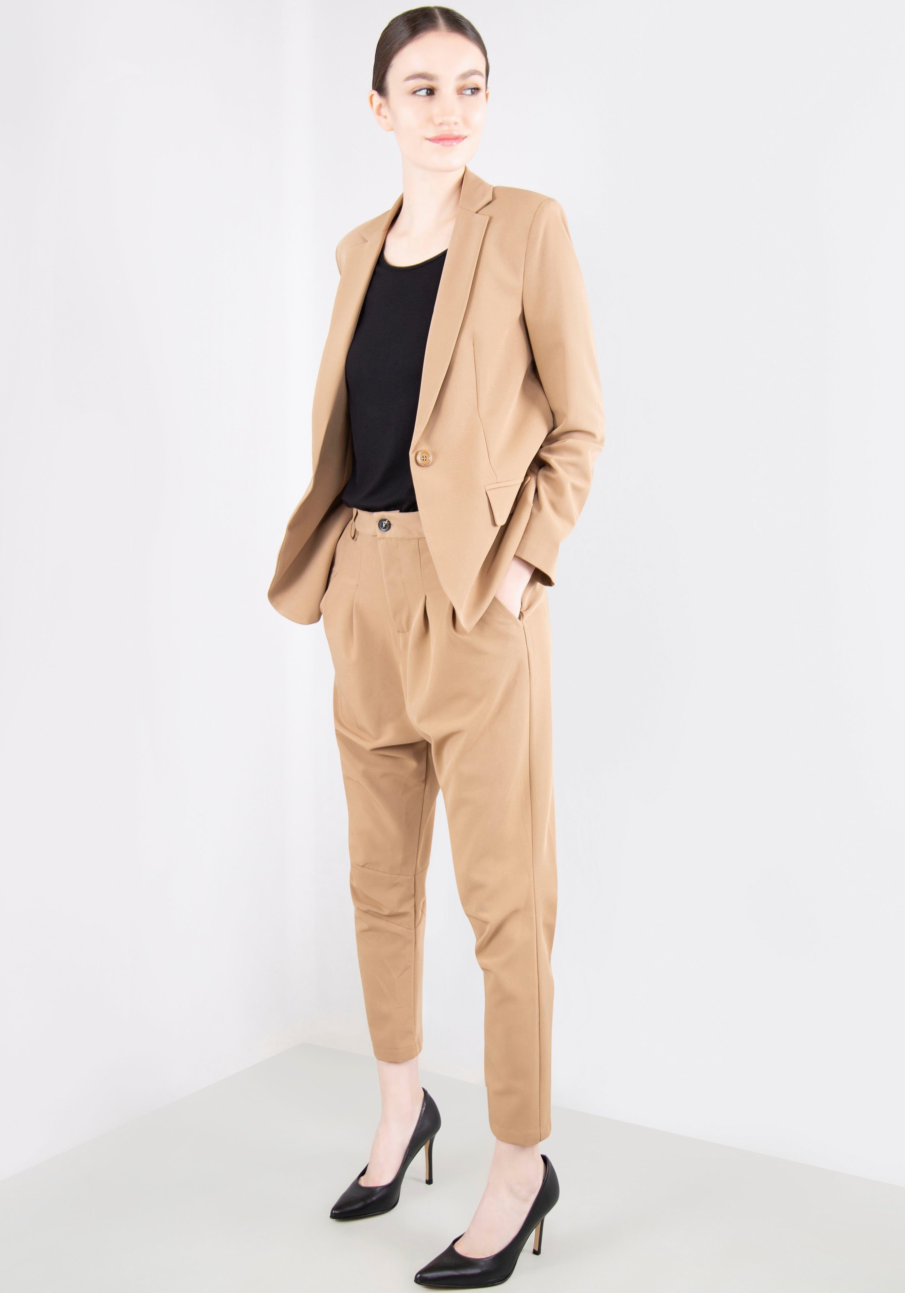 IMPERIAL Blusenblazer camello Boyfriend-Blazer