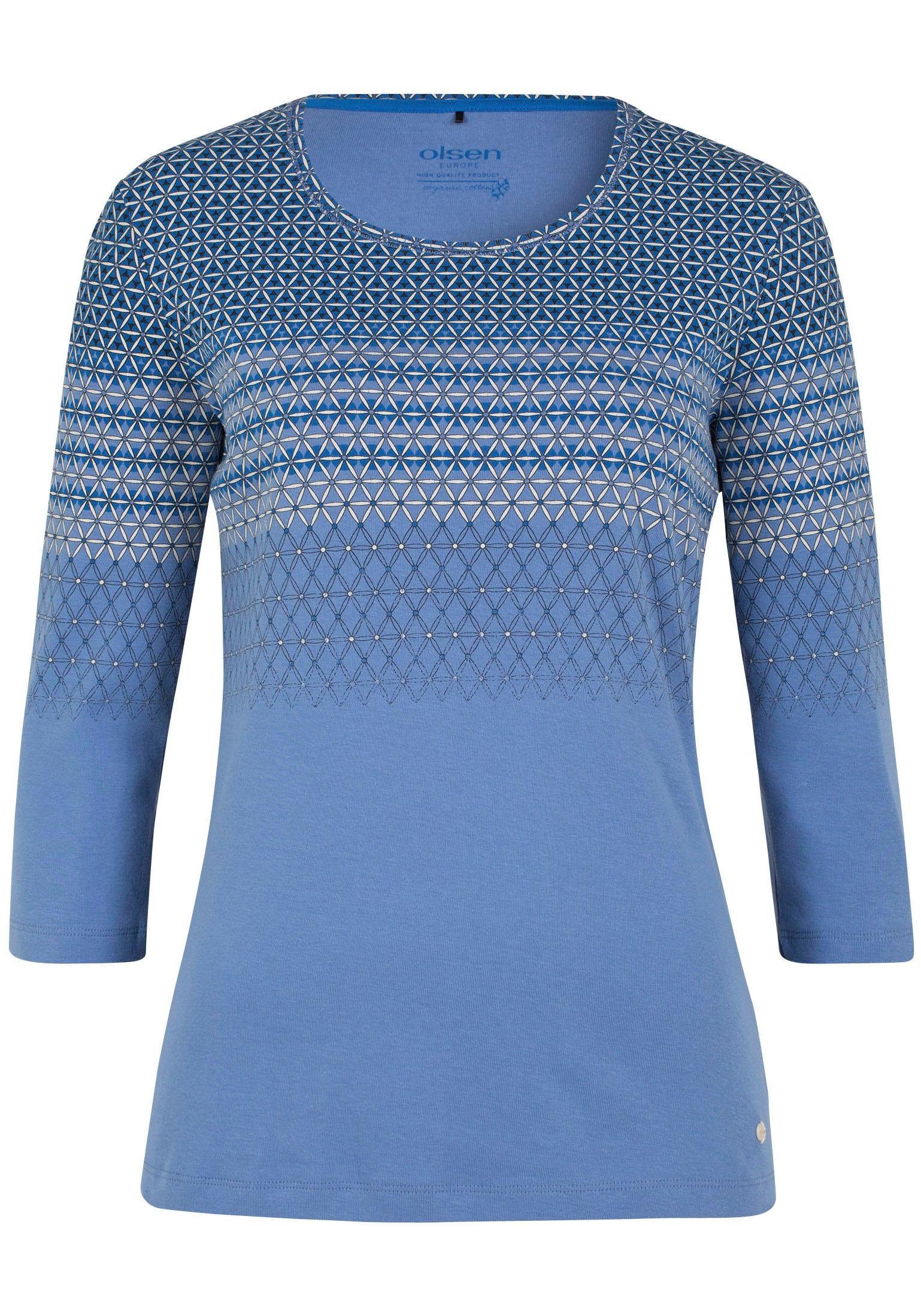 Olsen Print-Shirt mit geometrischem Druck kaufen | OTTO