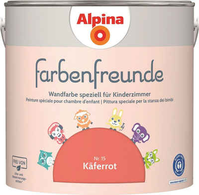 Alpina Wandfarbe farbenfreunde, für Kinderzimmer, matt, 2,5 Liter
