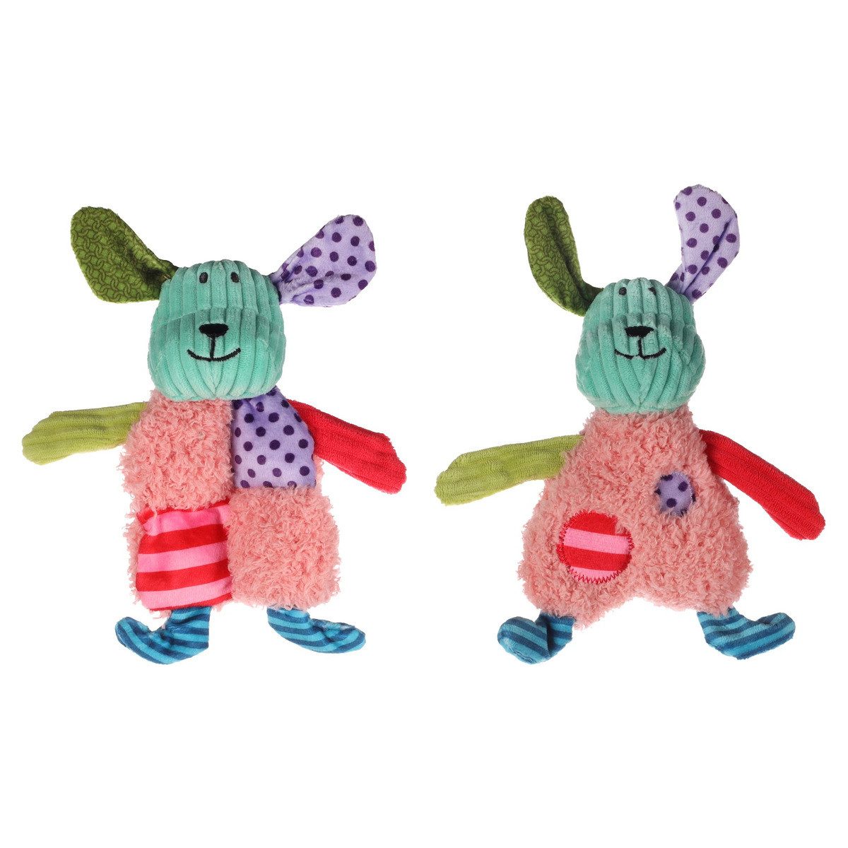 Flamingo Tierkuscheltier Hundespielzeug Welpe Greggo Hund
