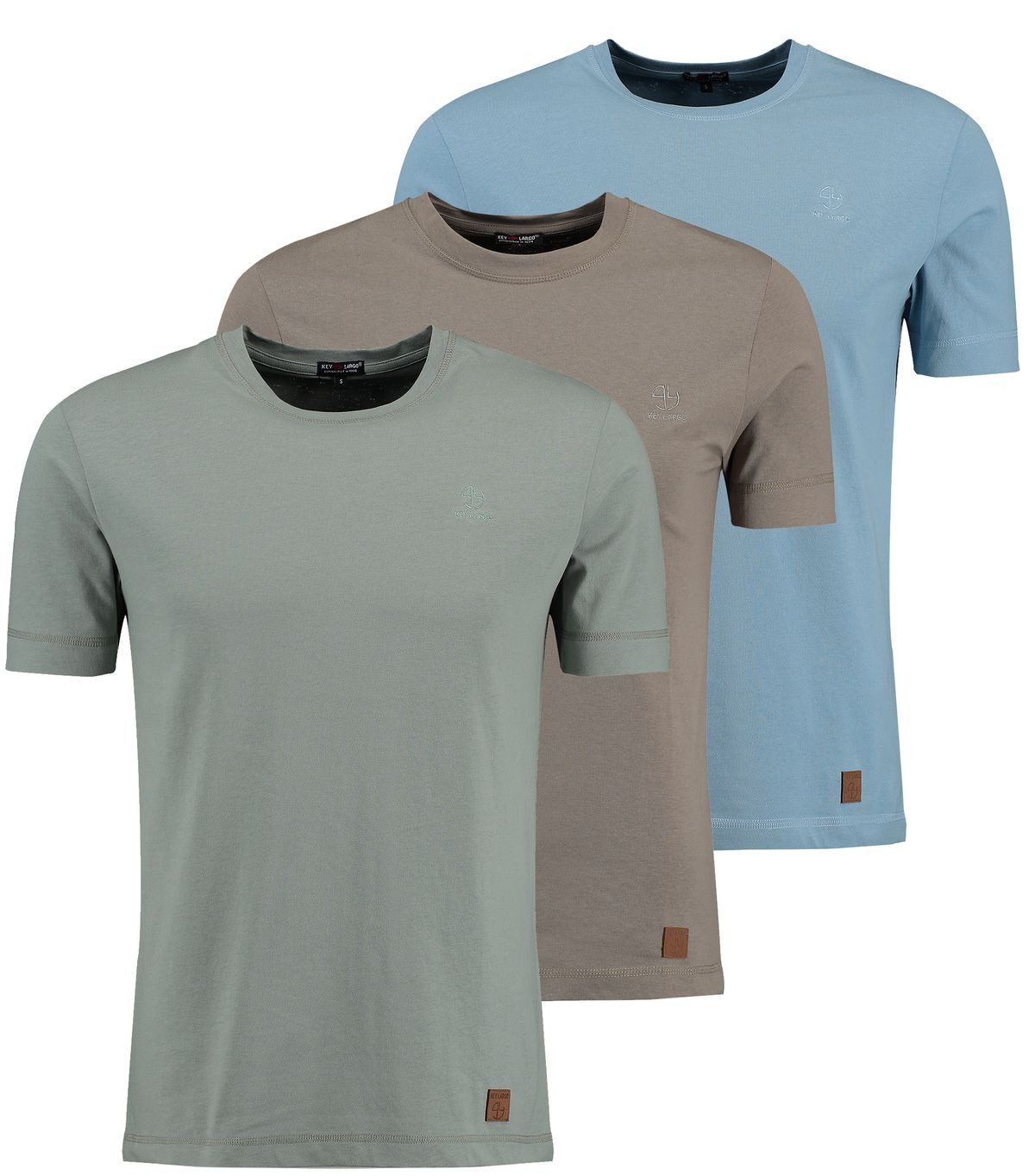 T-Shirt MT Pepper round uni Basic Look MT00666