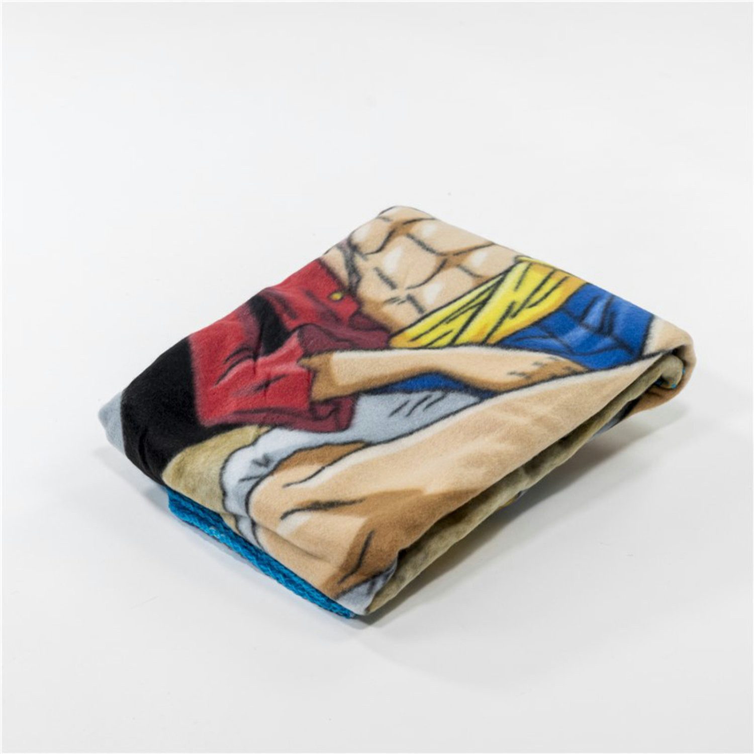 Wohndecke Anime One Piece Ruffy Kinder Fleecedecke leichte Kuscheldecke, One Piece, Gr. 100x140 cm