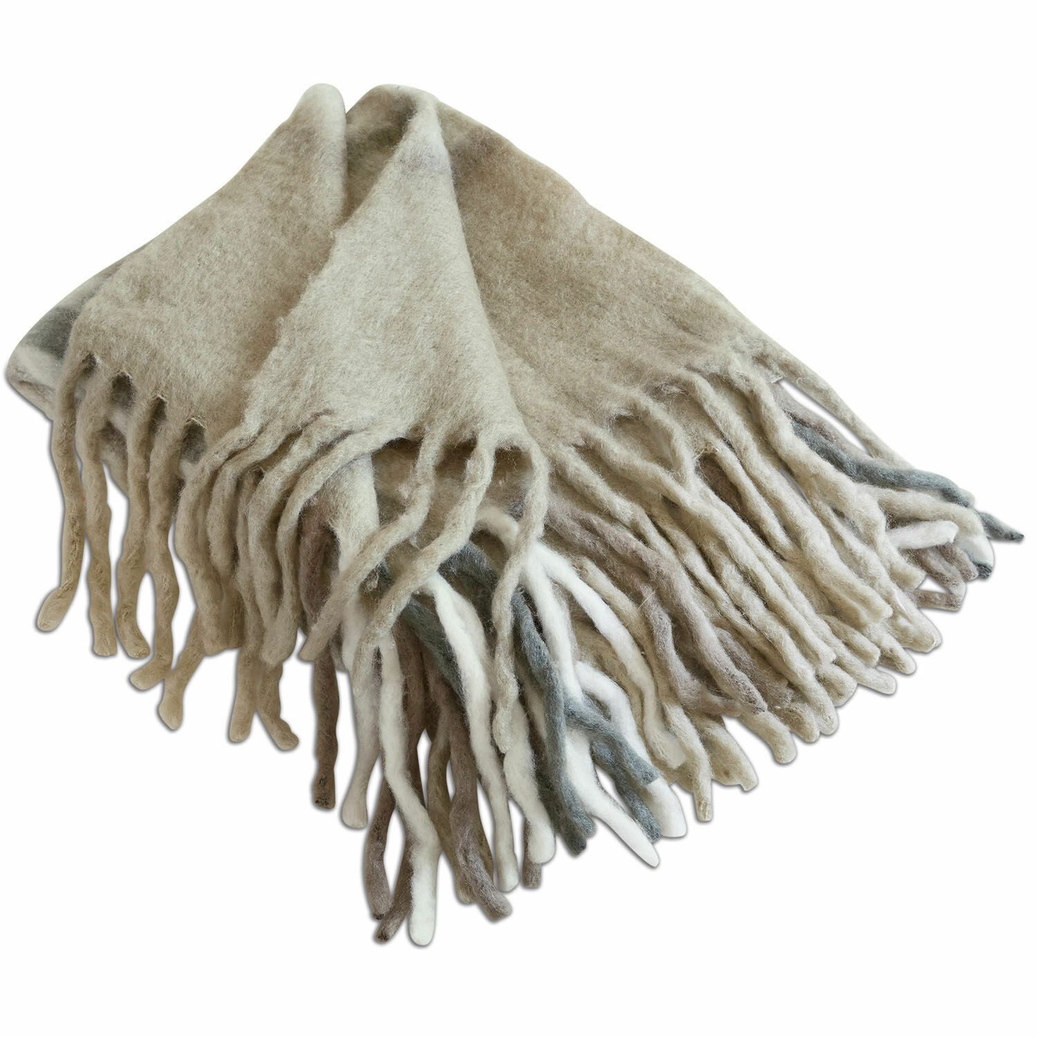 Tagesdecke Plaid Klinas beige