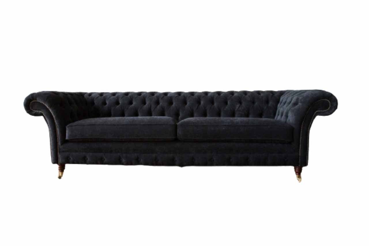 JVmoebel Chesterfield-Sofa, Sofa Elegant Chesterfield Sofas Wohnzimmer Dreisitzer Couch
