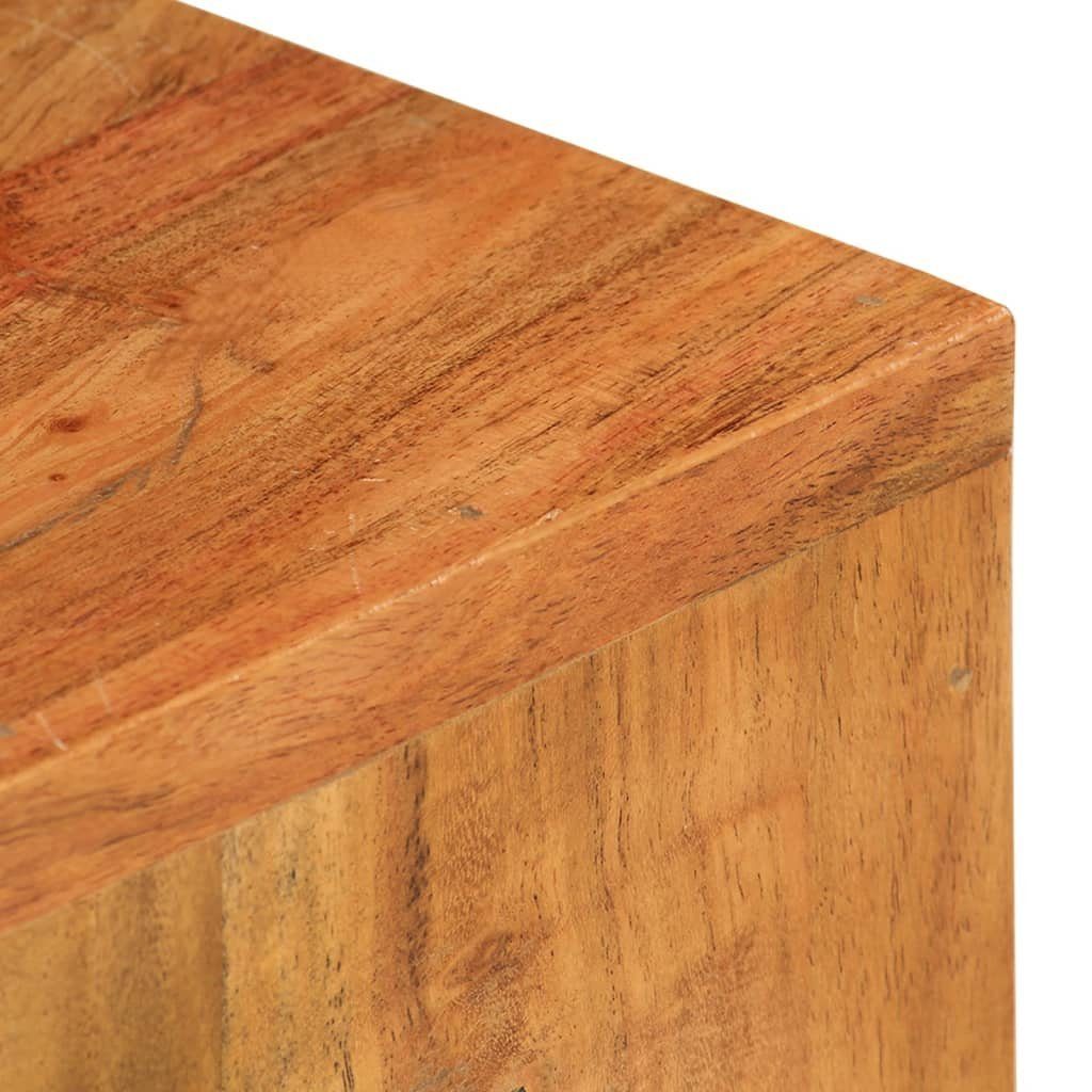 2 Stk. Akazie Beistelltisch Massivholz (2-St) Beistelltische furnicato
