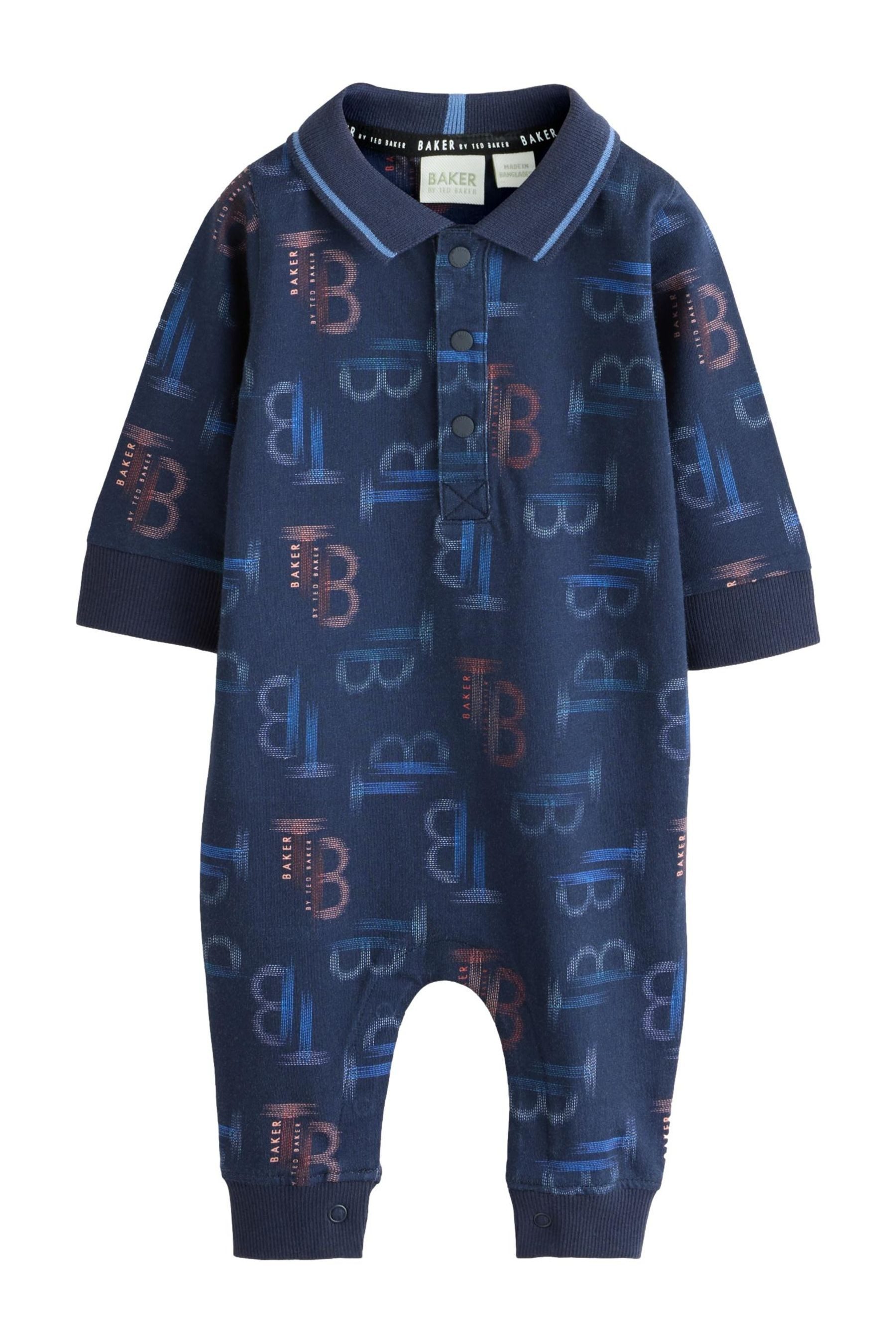 Strampler Baker By Ted Baker Langarm-Strampler mit Muster