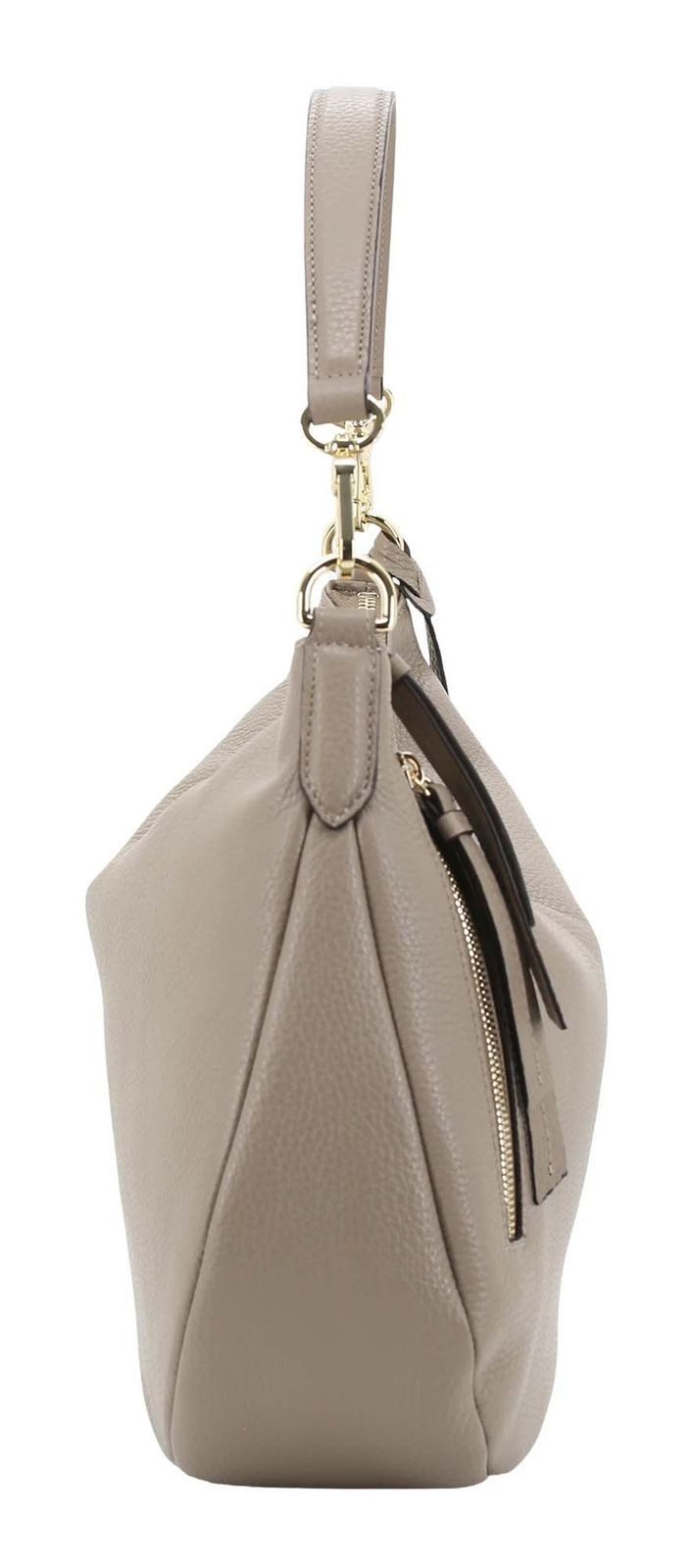 Abro Schultertasche Hobo Juna (Set, 2-tlg), aus echtem Leder