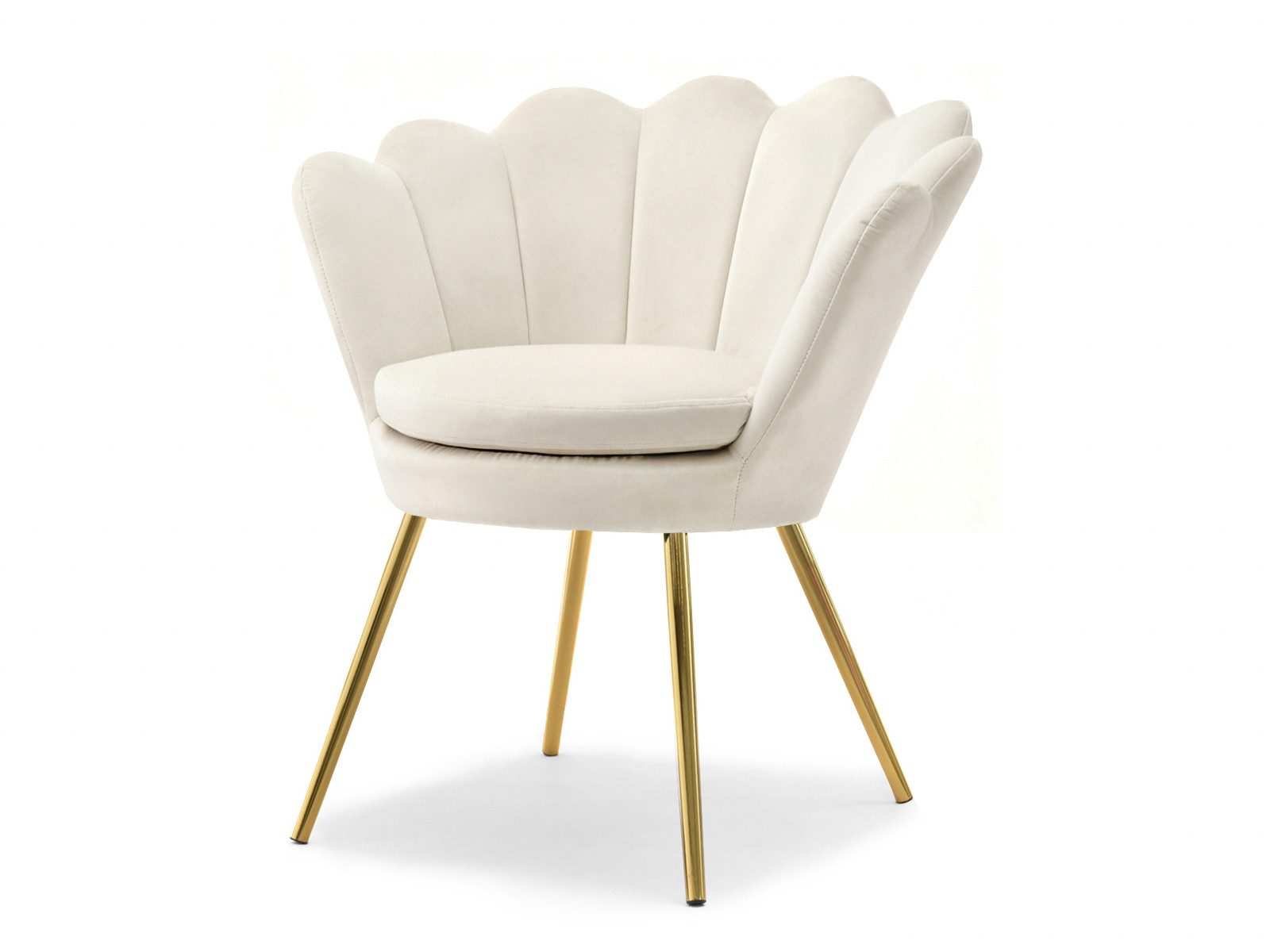 Compleo Loungesessel Muschelsessel CREME LAZU Sessel günstig online kaufen