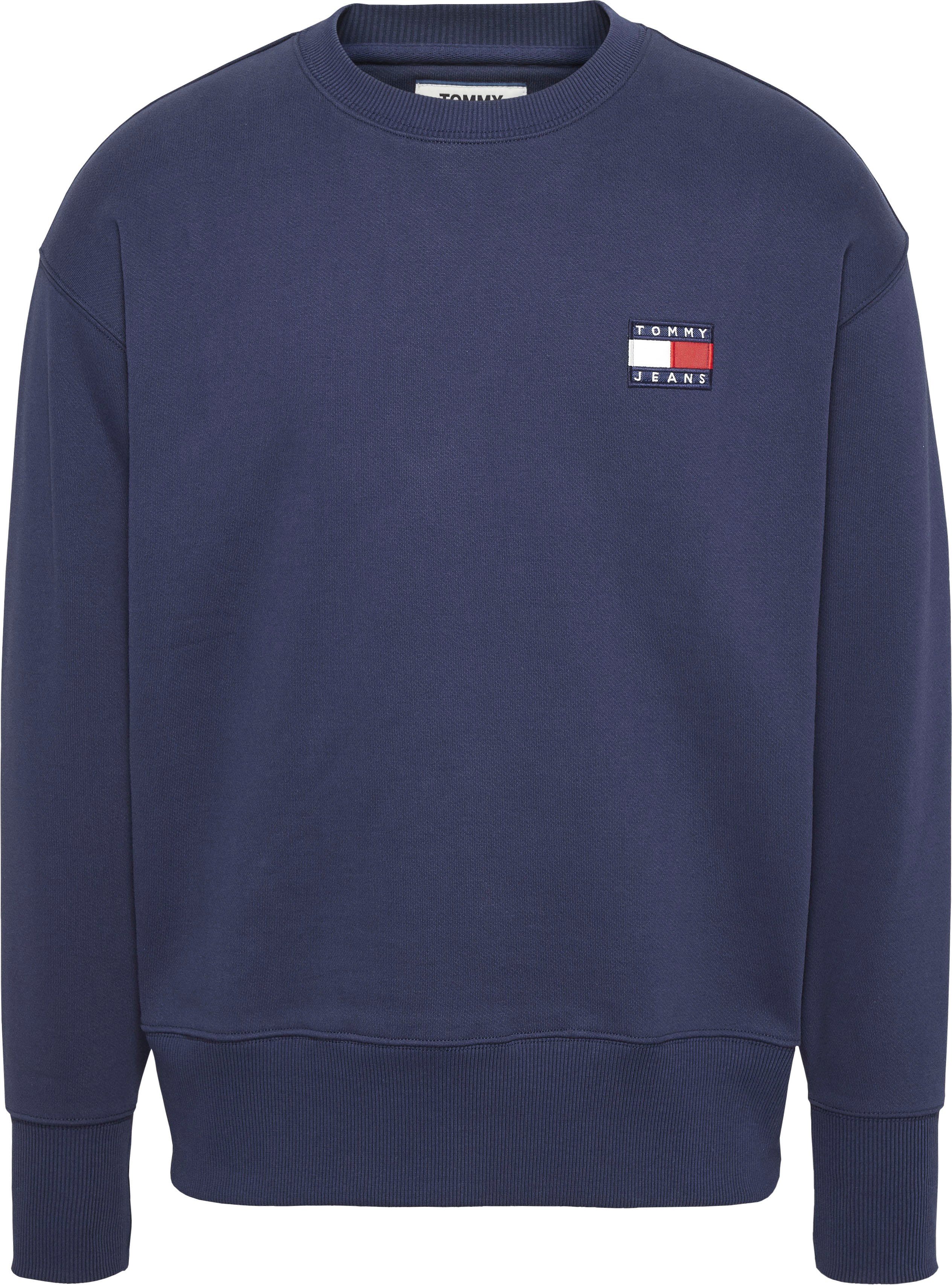 tommy jeans badge overhead hoodie