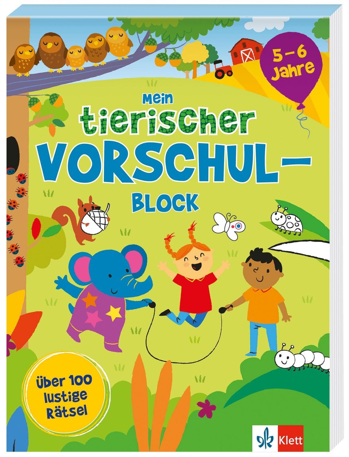 Mein tierischer Vorschul-Block (5 – 6 Jahre) / diverse