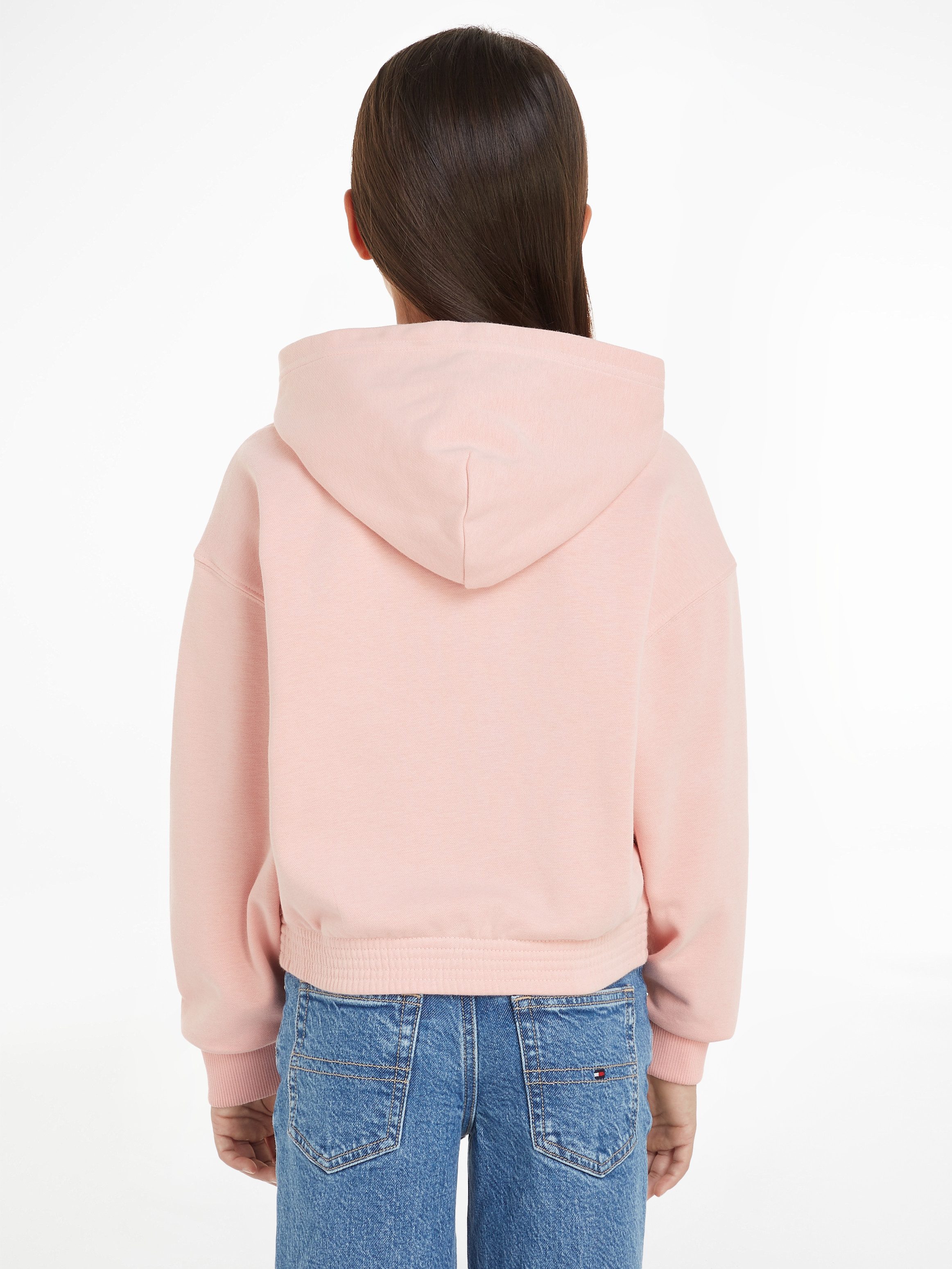 Tommy Hilfiger Kapuzensweatshirt MONOTYPE FLOCK HOODIE günstig online kaufen