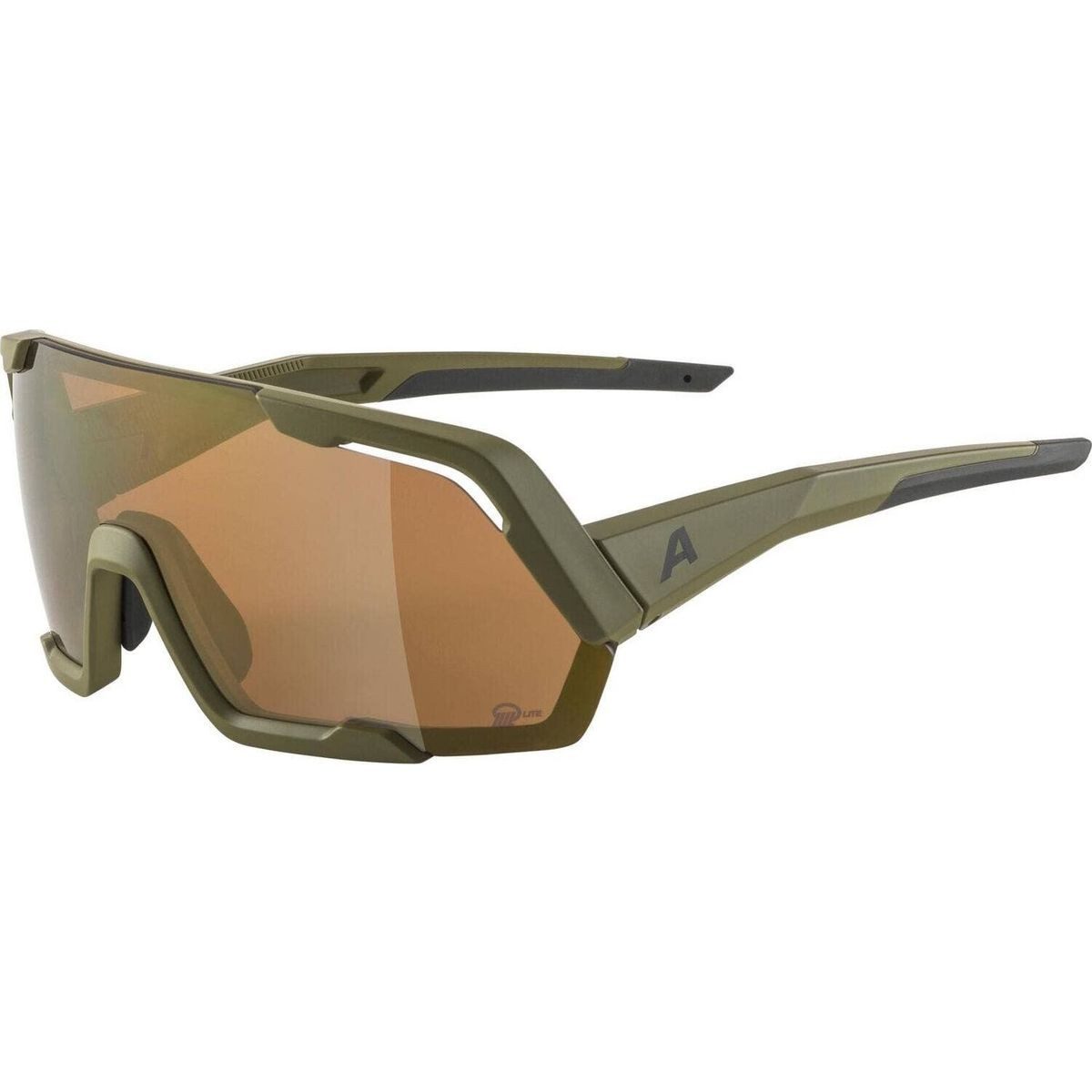 *Alpina* Fahrradbrille Rocket Q-lite, Klare Sicht und optimaler Komfort dank kontrastverstärkender