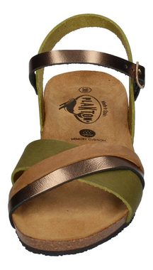 Plakton NORTE 775895 Riemchensandalette metal lux kaki