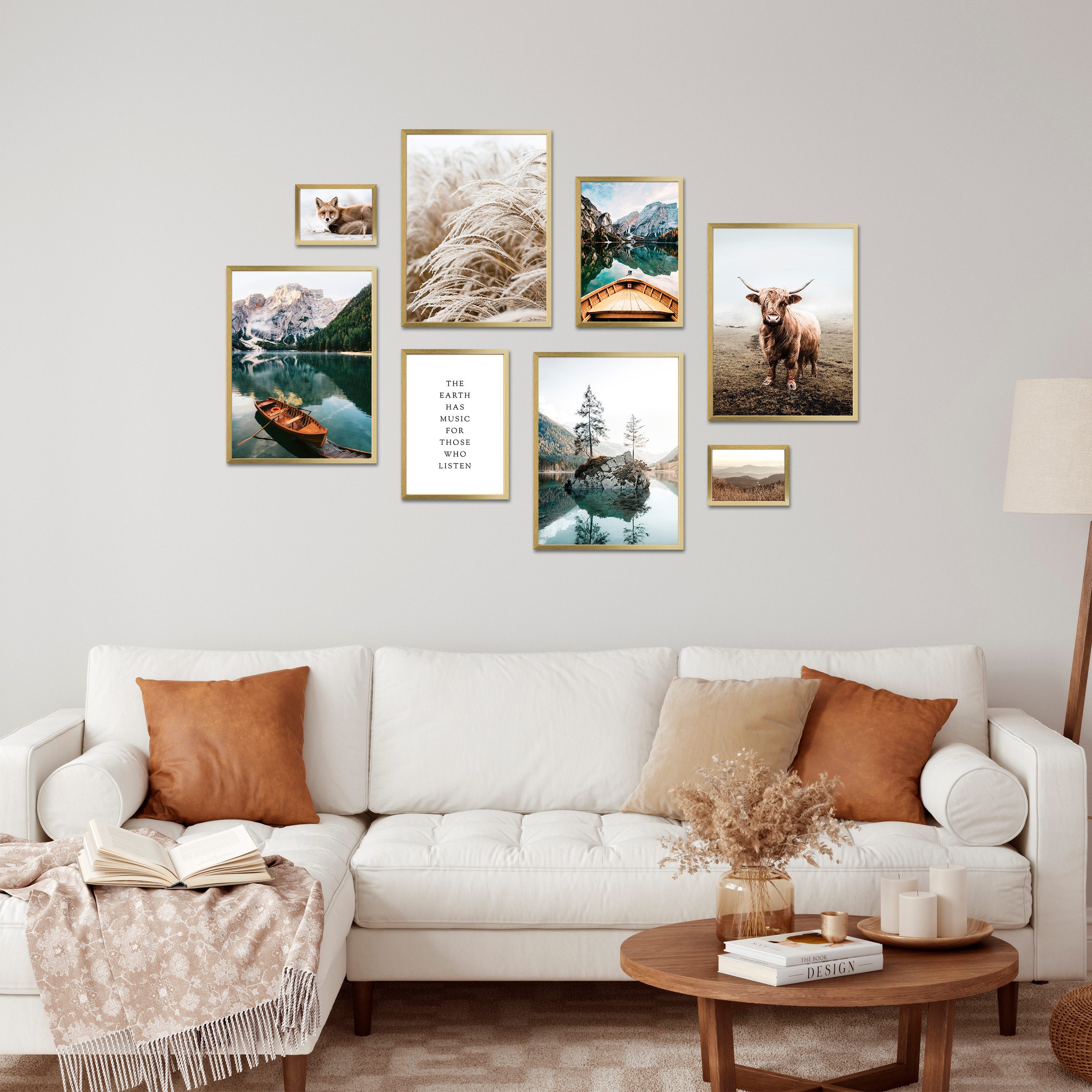 ARTFAVES Bilder-Collage Poster Set - BEAUTIFUL günstig online kaufen