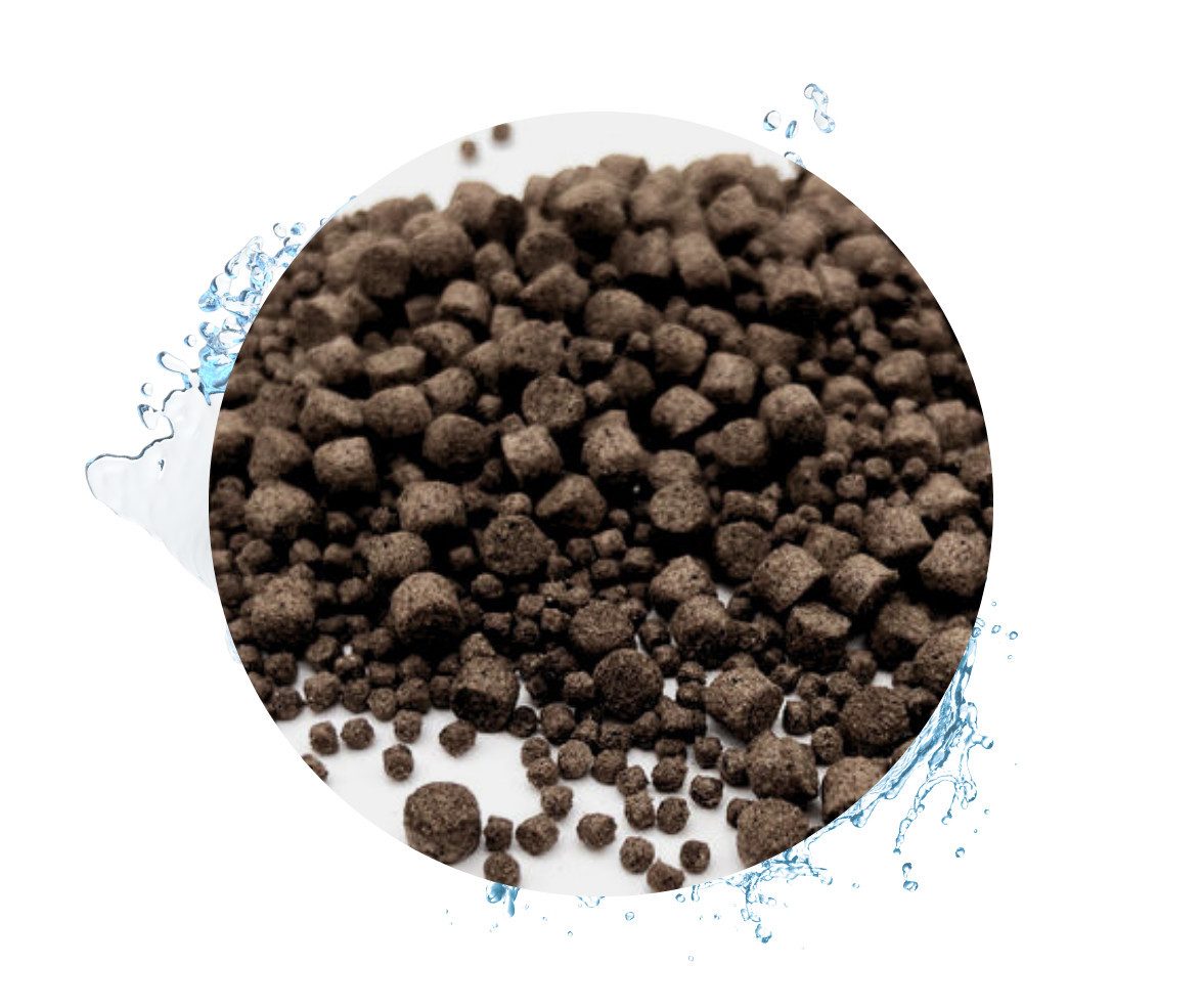 Warnick´s Tierfutterservice Karpfenfutter "Basic" - schwimmendes Fischfutter für die ganze Saison 3-6mm, Hauptfutter für: Fische