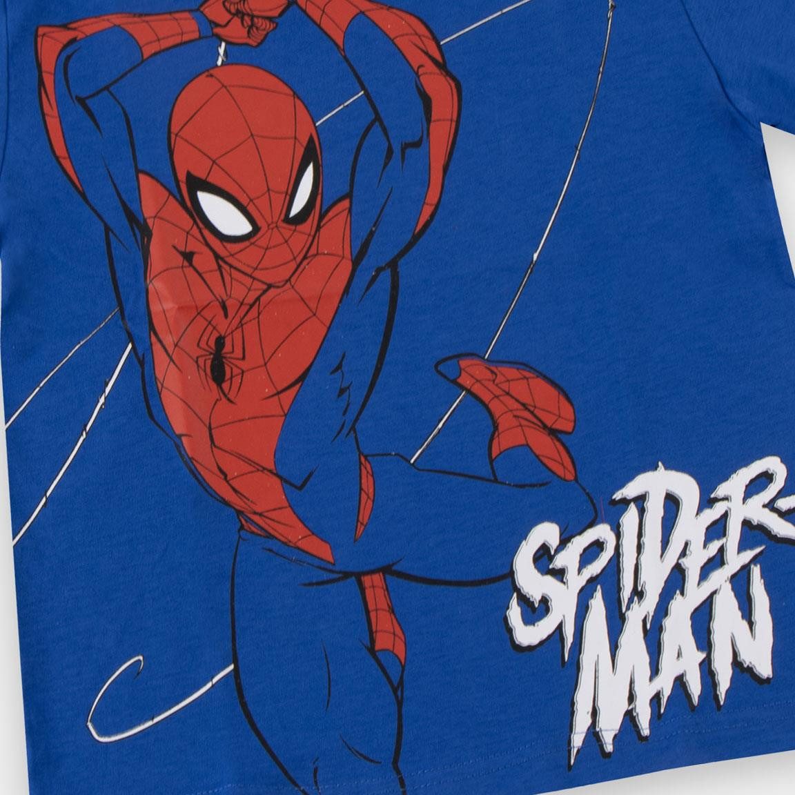 Spiderman T-Shirt Spider-Man Jungen T-Shirt Baumwolle