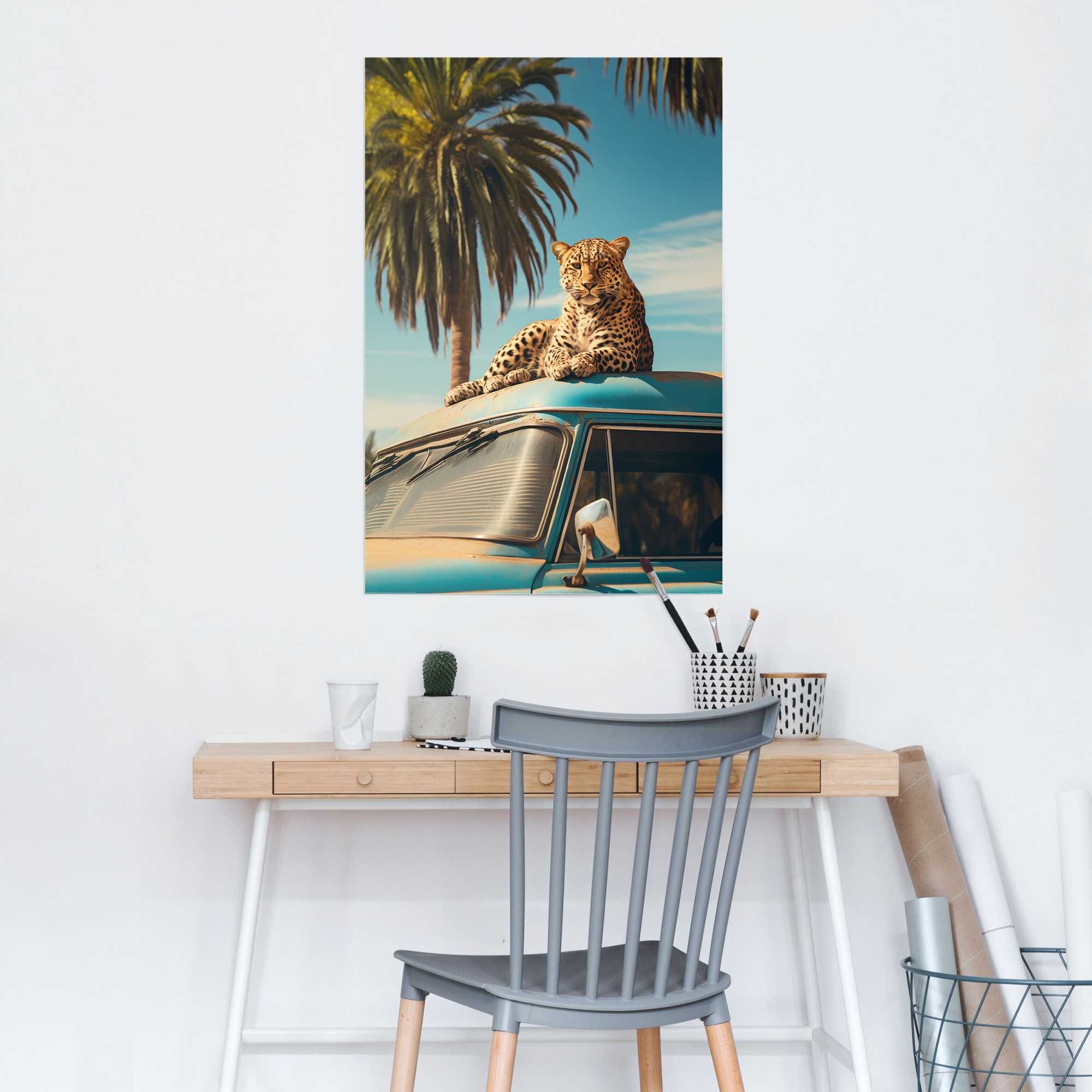 Reinders! Плакат Oldtimer Safari