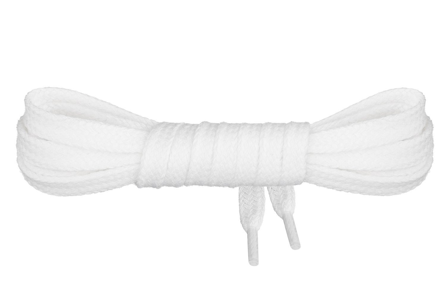 Mount Swiss Schnürsenkel flache Premium-Schnürsenkel aus 100% Baumwolle, reißfest, 7 mm breit – Bild 2 von 5