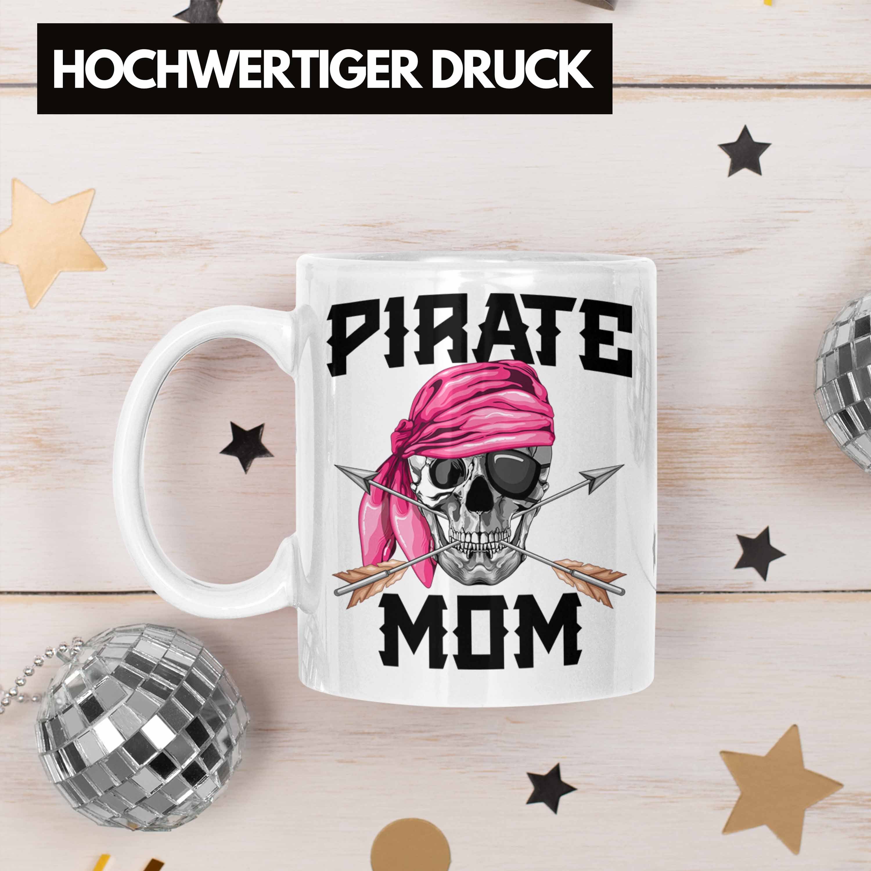 Geschenk Pirate für Tasse Tasse Mutter Weiss Mom Muttertag eine Trendation Piraten
