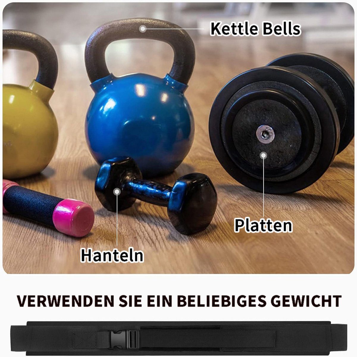 götäzer Gürtelriemen Hüftschubgürtel Perfekt Workouts Fitnessstudio, Zuhause für und Rosa