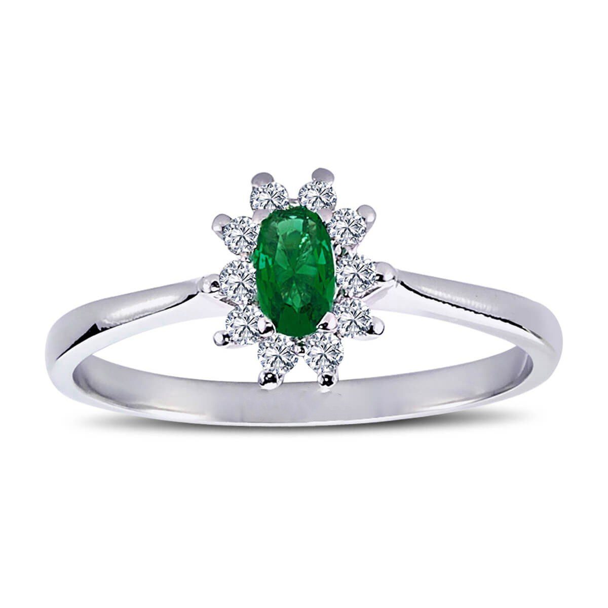 EinStein Diamant Diamantring Halo Diamant Oval günstig online kaufen