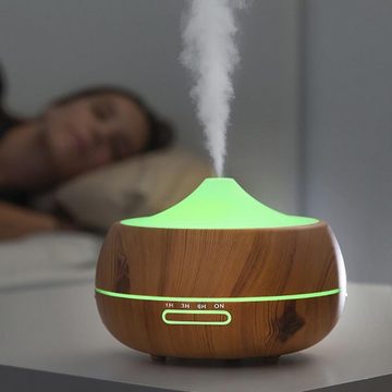 DOTMALL Luftbefeuchter Aroma Diffuser Luftbefeuchter für ätherische Öle mit wechselndem Licht