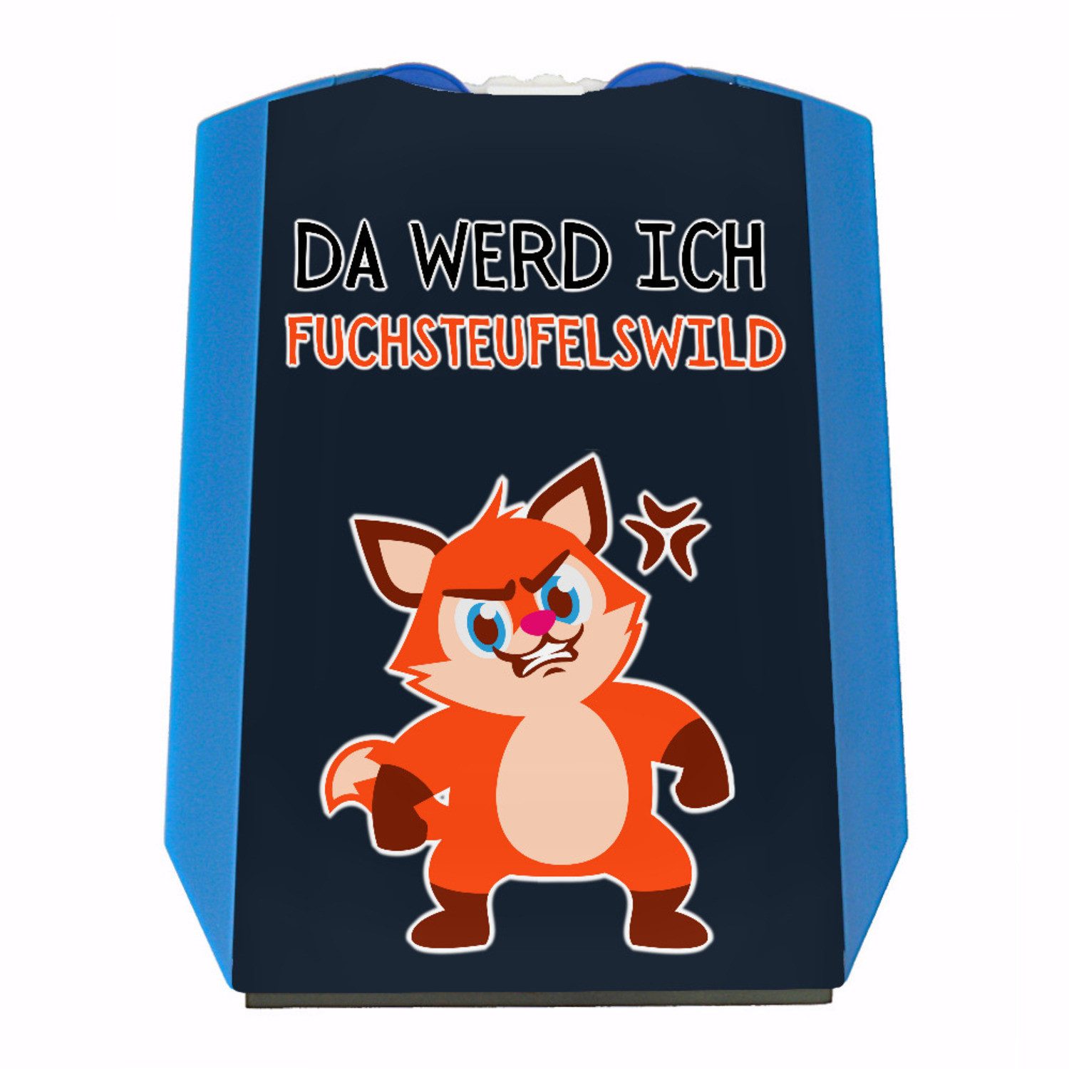 Parkscheibe Fuchs Parkscheibe mit Spruch Da werd Ich Fuchsteufelswild