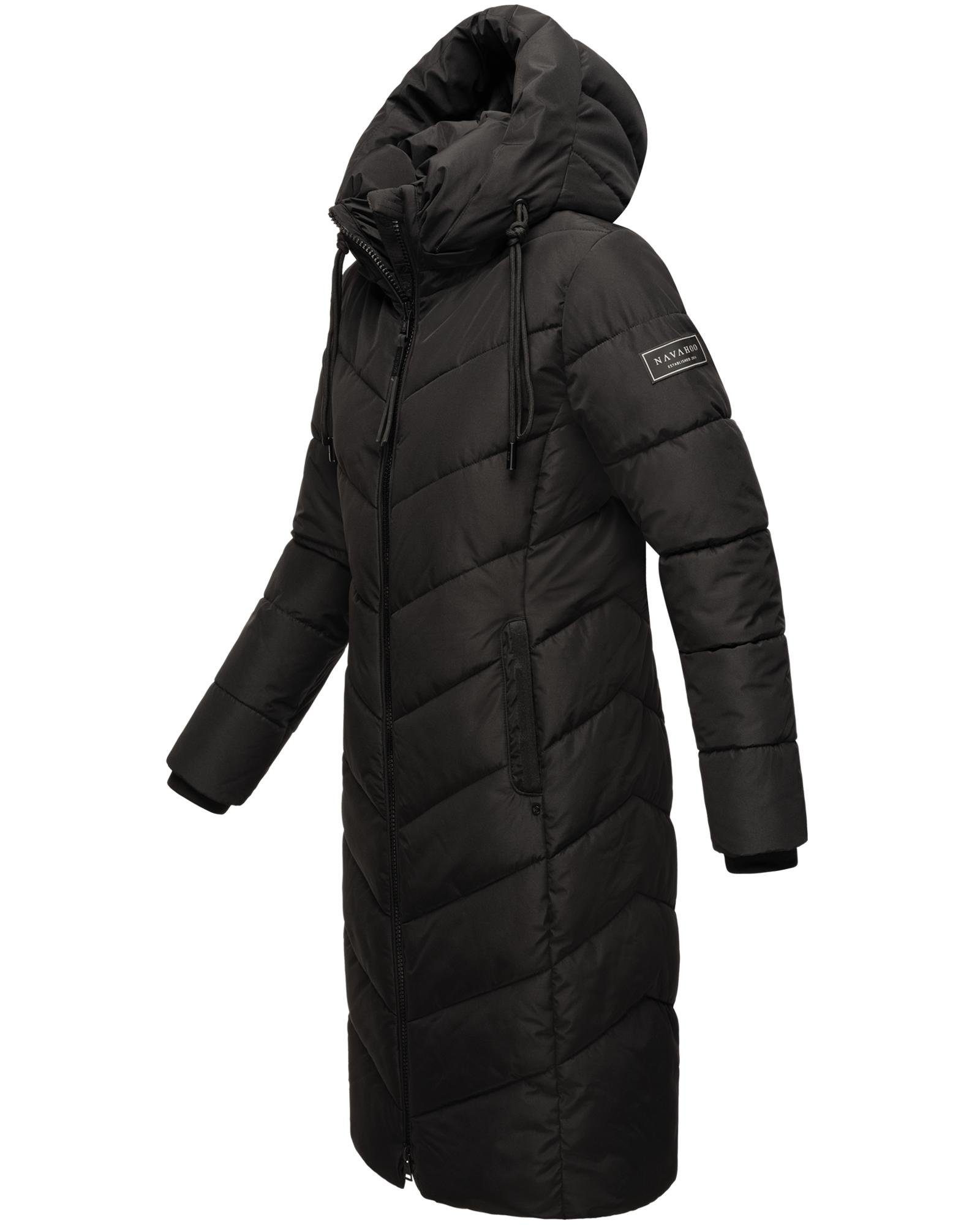 Navahoo Steppmantel Sahnekatzii XIV Schicker Wintermantel mit kuschlig warm wattiertem Kragen